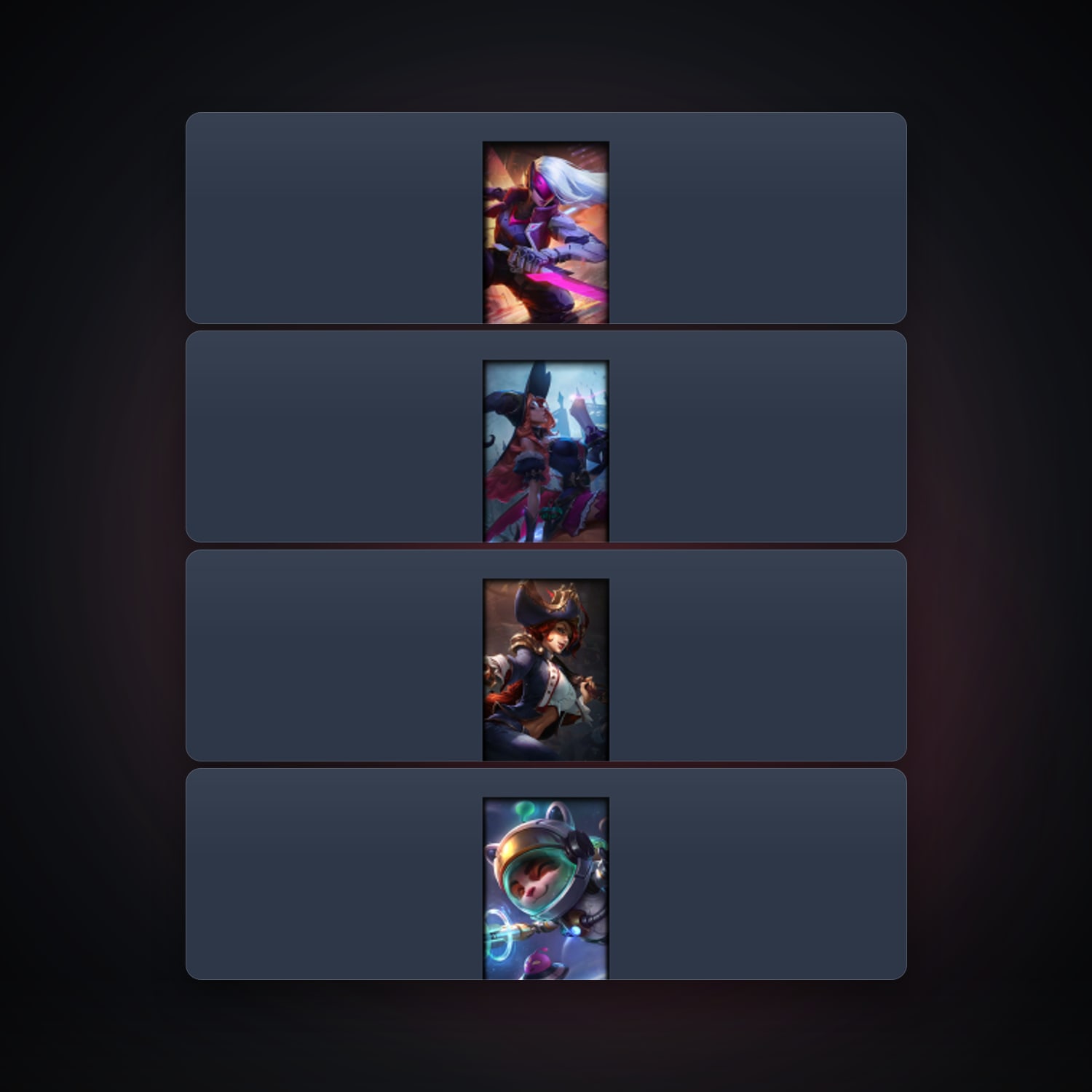 Valorant account: EU locker — 26 LoL champions, 5 LoL skins — HabibiAccounts
