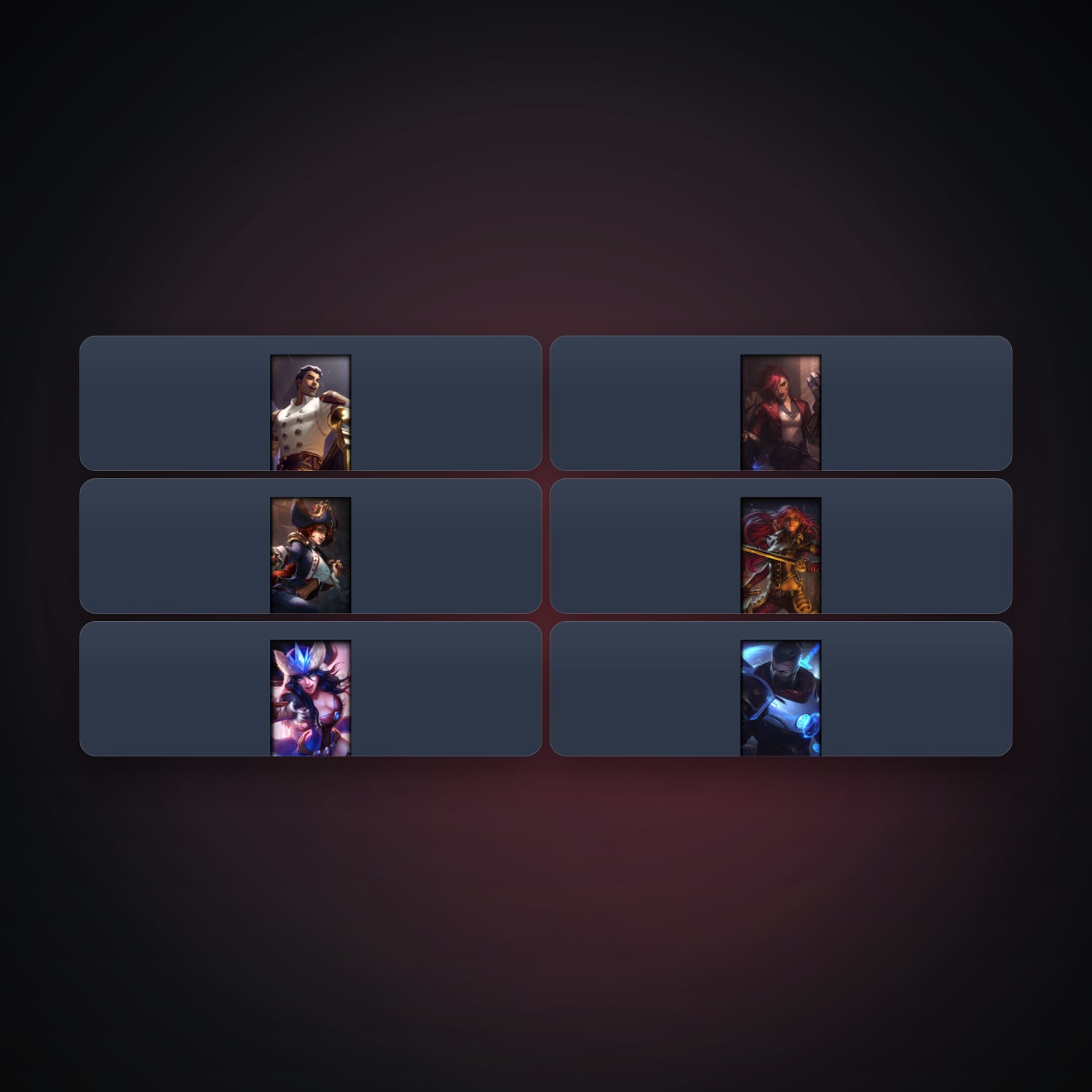 Valorant account: EU locker — 16 LoL champions, 6 LoL skins — HabibiAccounts