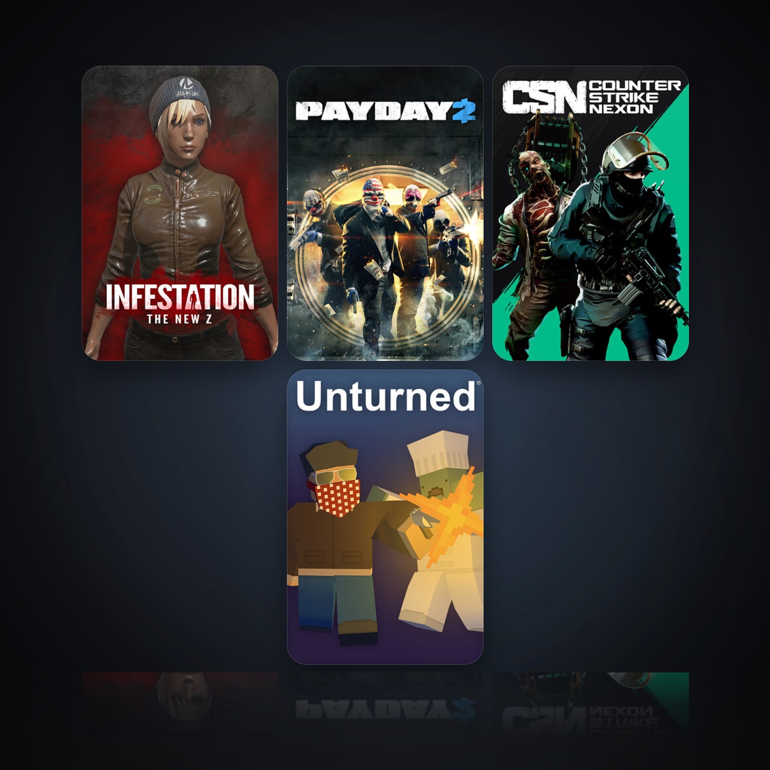 Infestation: The New Z & PAYDAY 2 | Clean — HabibiAccounts