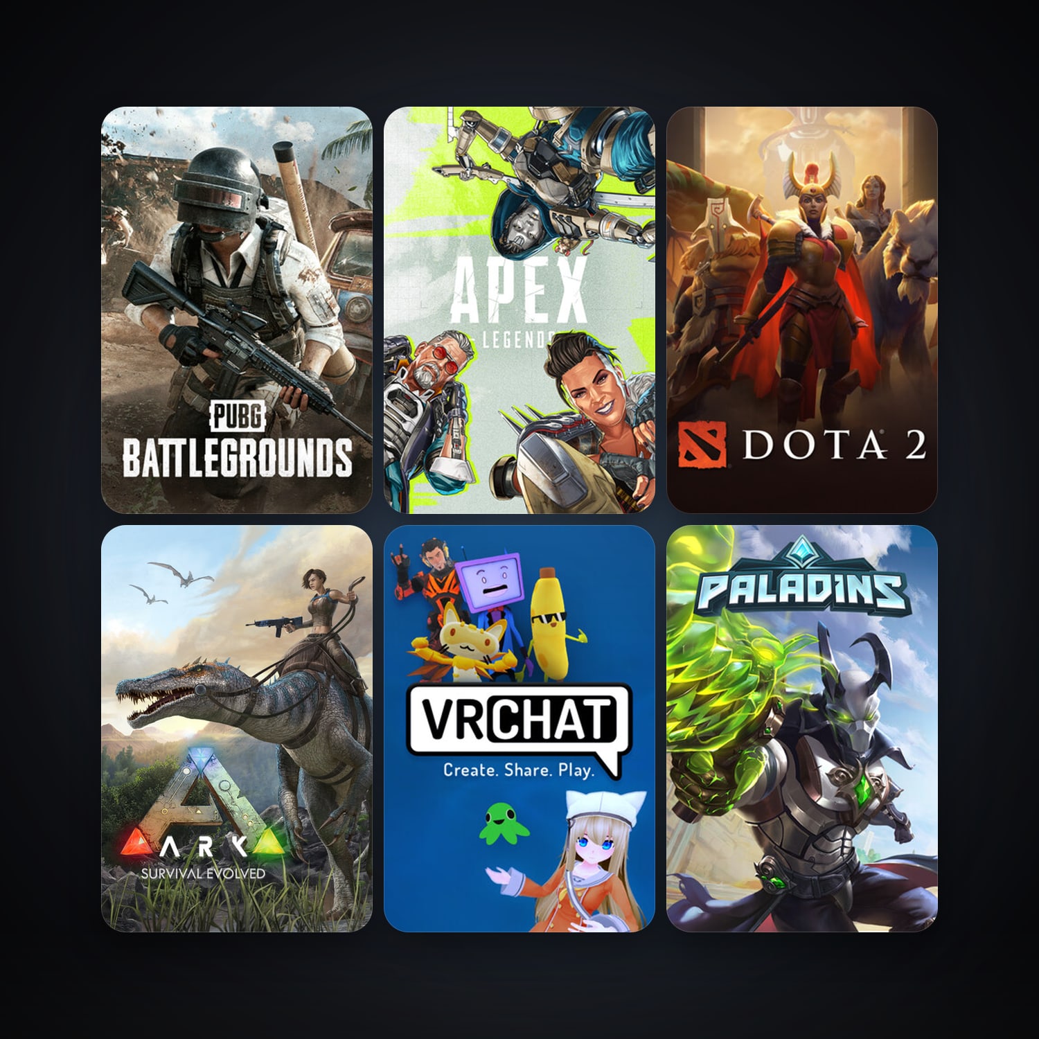 Dota 2 + ARK: Survival Evolved, 13 games, clean — HabibiAccounts
