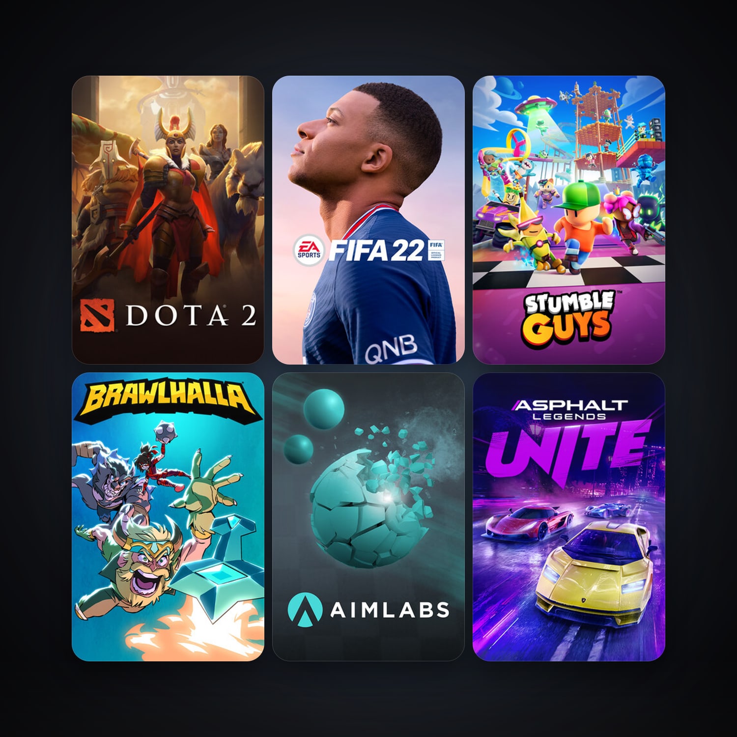 هالحساب ستيم فلين، Dota 2 وBrawlhalla، 7 لعبة، صامد واضح — HabibiAccounts
