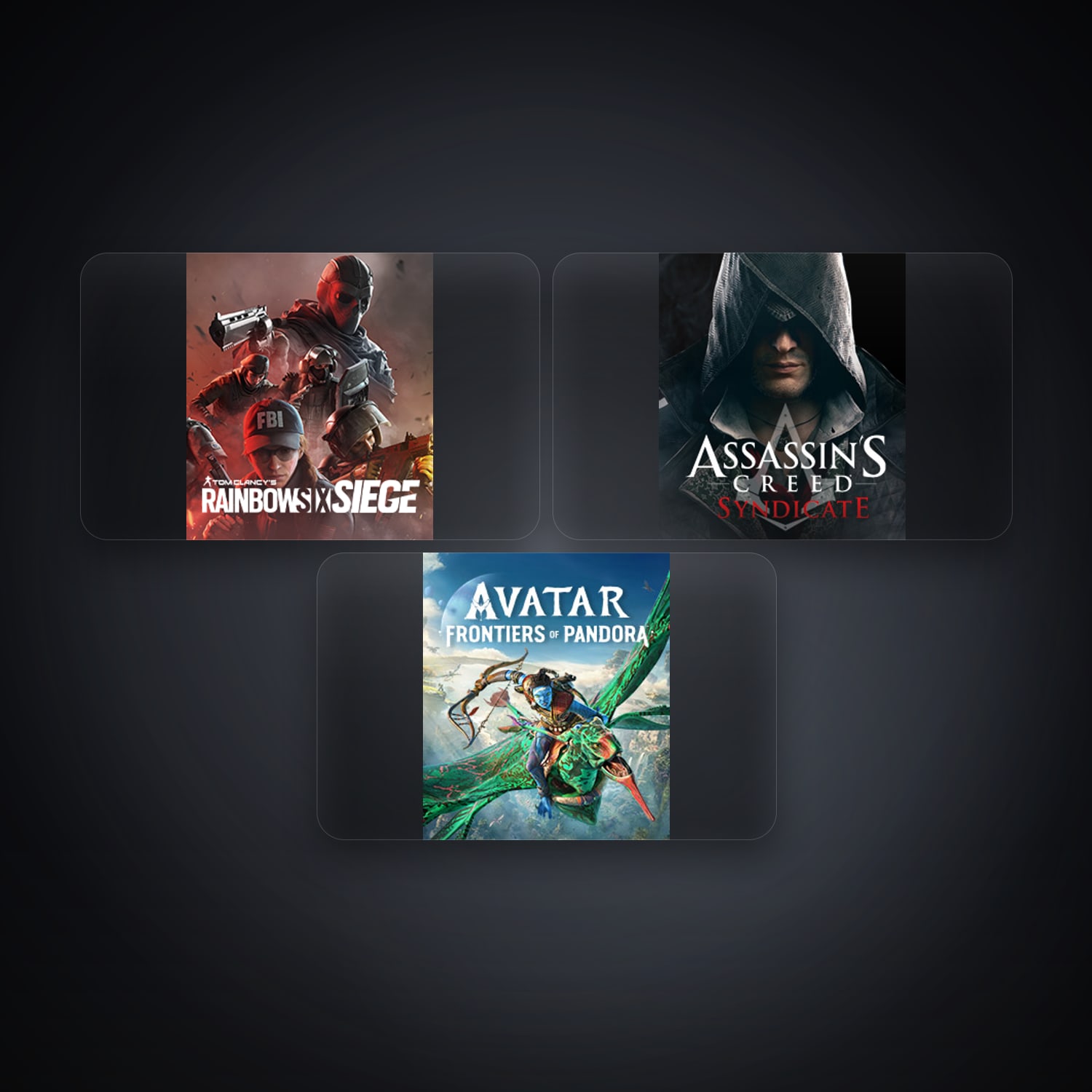 Ubisoft Tom Clancy's Rainbow Six Siege (Steam) + Assassin's Creed Syndicate — AR — 3 games — HabibiAccounts