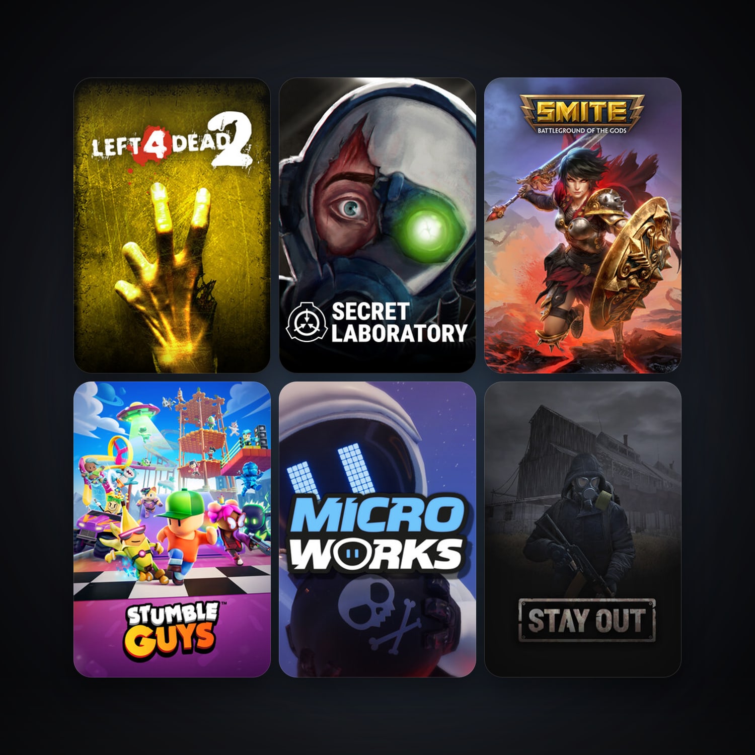 Left 4 Dead 2 + SMITE, 10 games, clean — HabibiAccounts