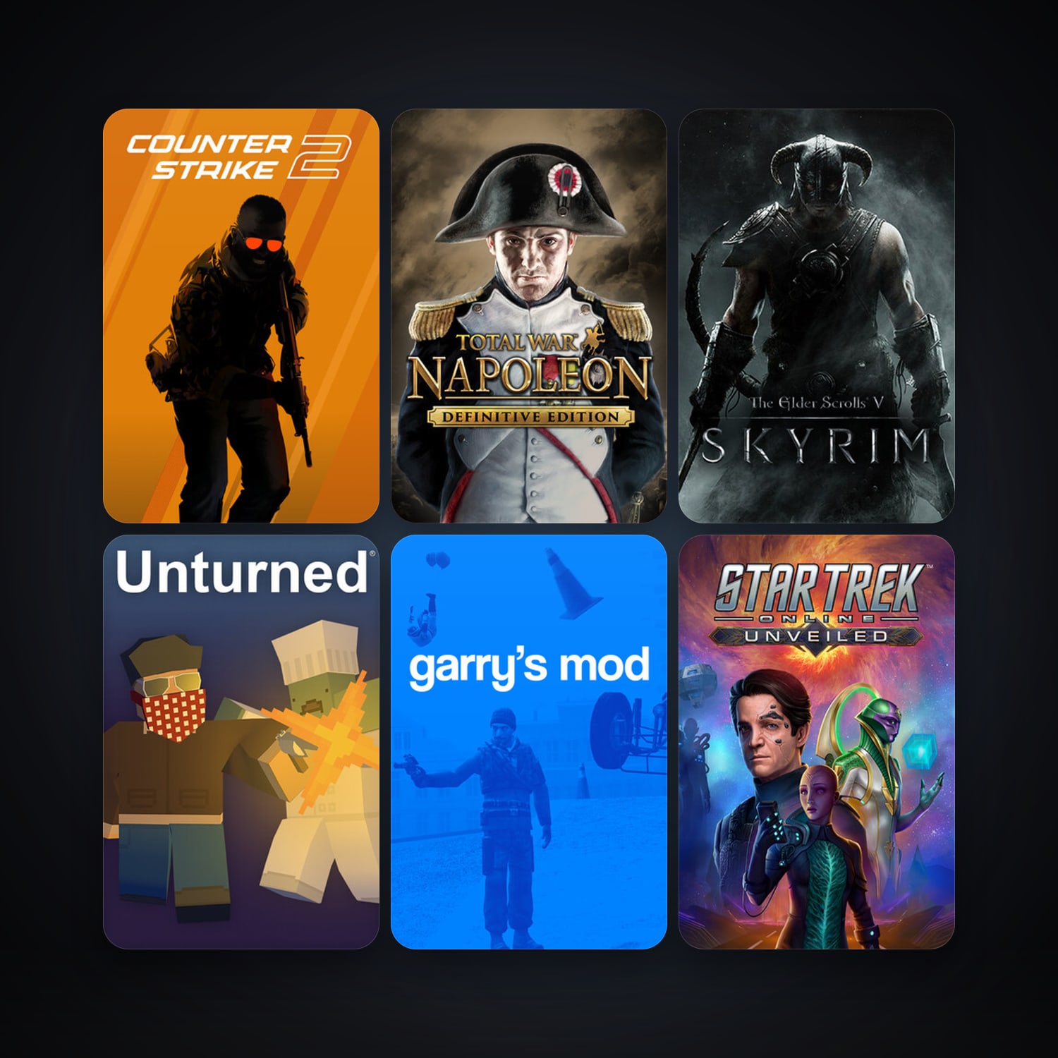 CS2 Prime + Garry's Mod, 25 games, clean — HabibiAccounts