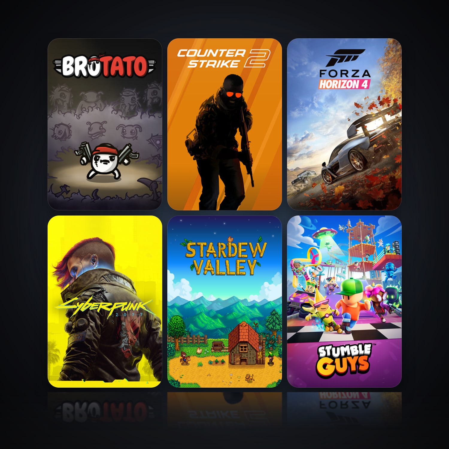 Brotato & CS2 Prime | 89 Games | Clean — HabibiAccounts