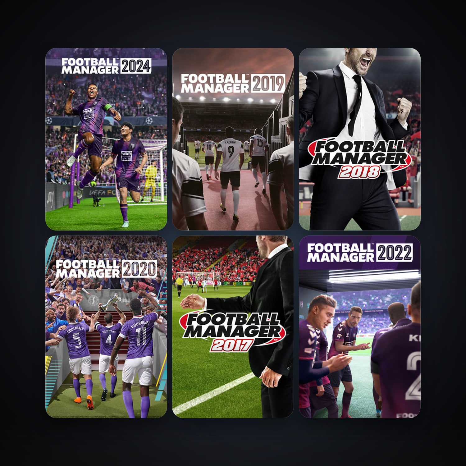 Steam account: Football Manager 2014 + Football Manager 2015, 16 games, clean — HabibiAccounts