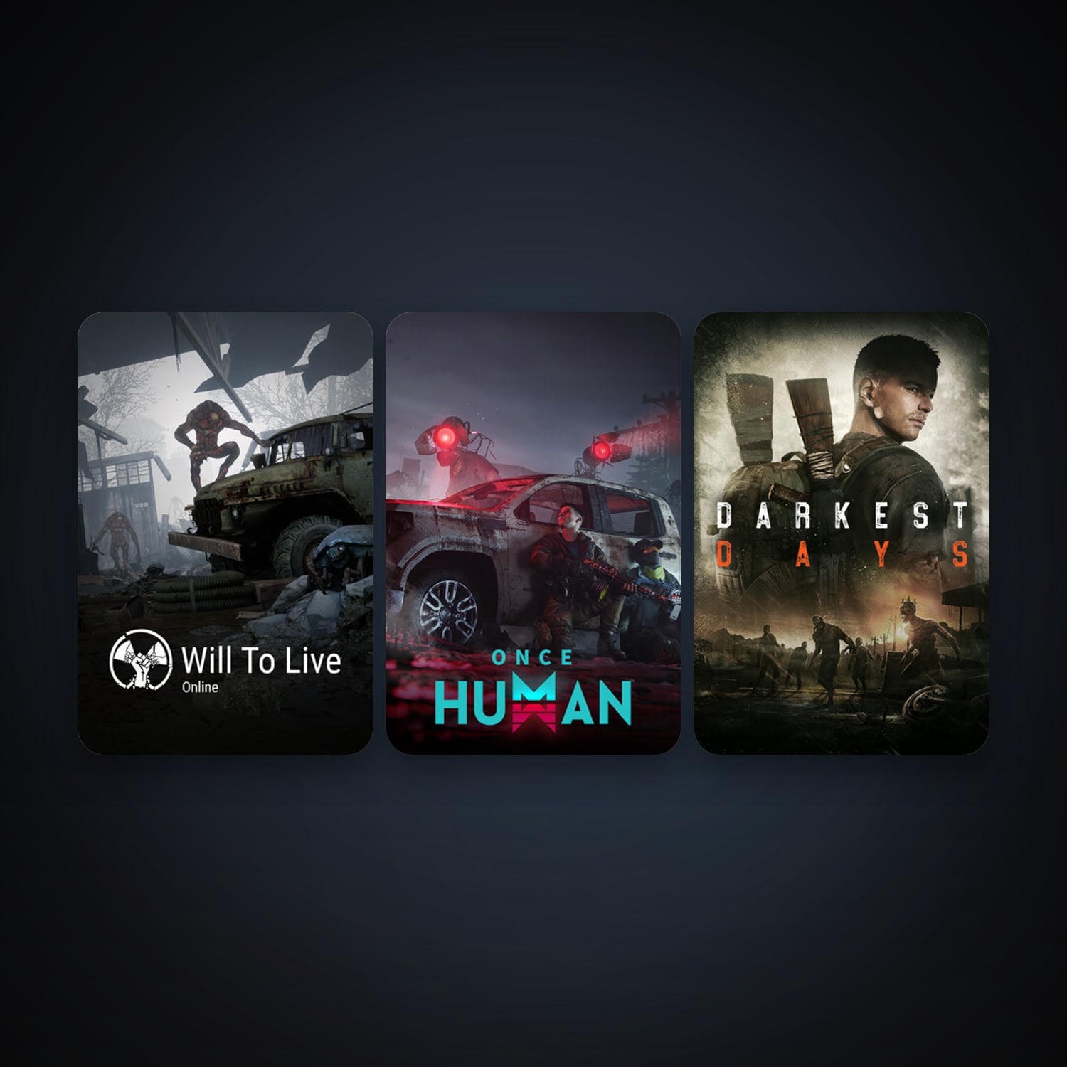 Will To Live Online + DARKEST DAYS, 5 games, clean — HabibiAccounts