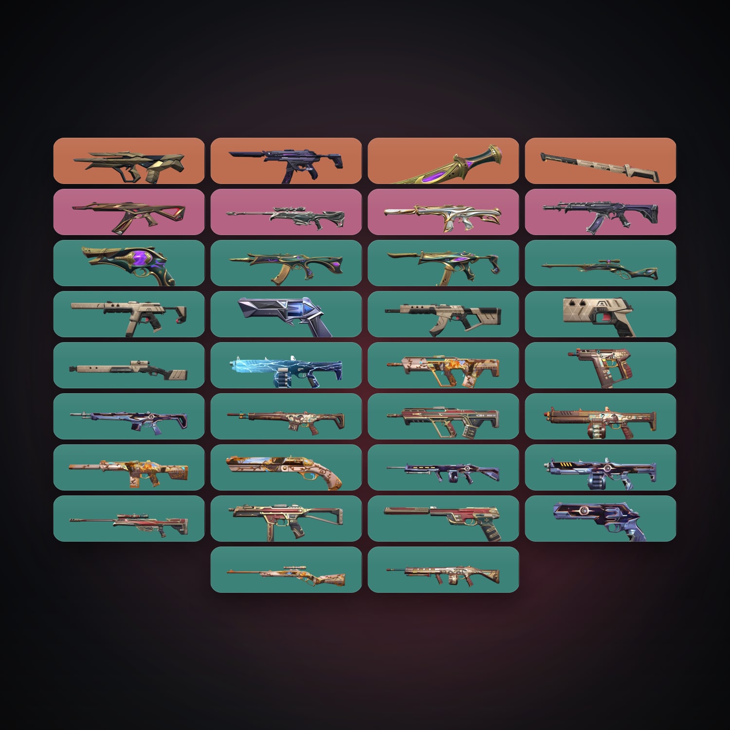 AP Gold 3 locker — 2 knives, 34 skins, lvl 82 — HabibiAccounts