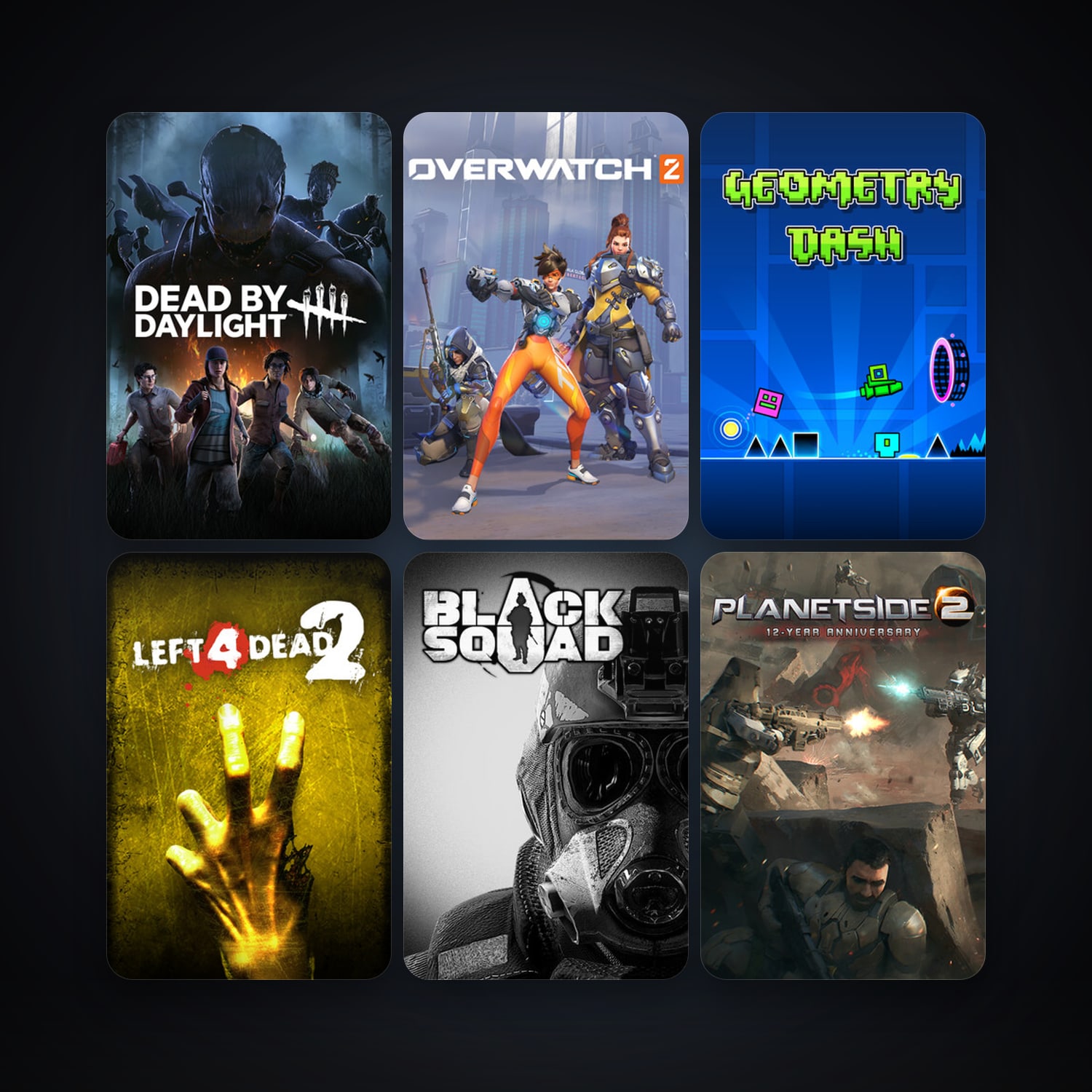 Left 4 Dead 2 + PlanetSide 2, 28 games, clean — HabibiAccounts