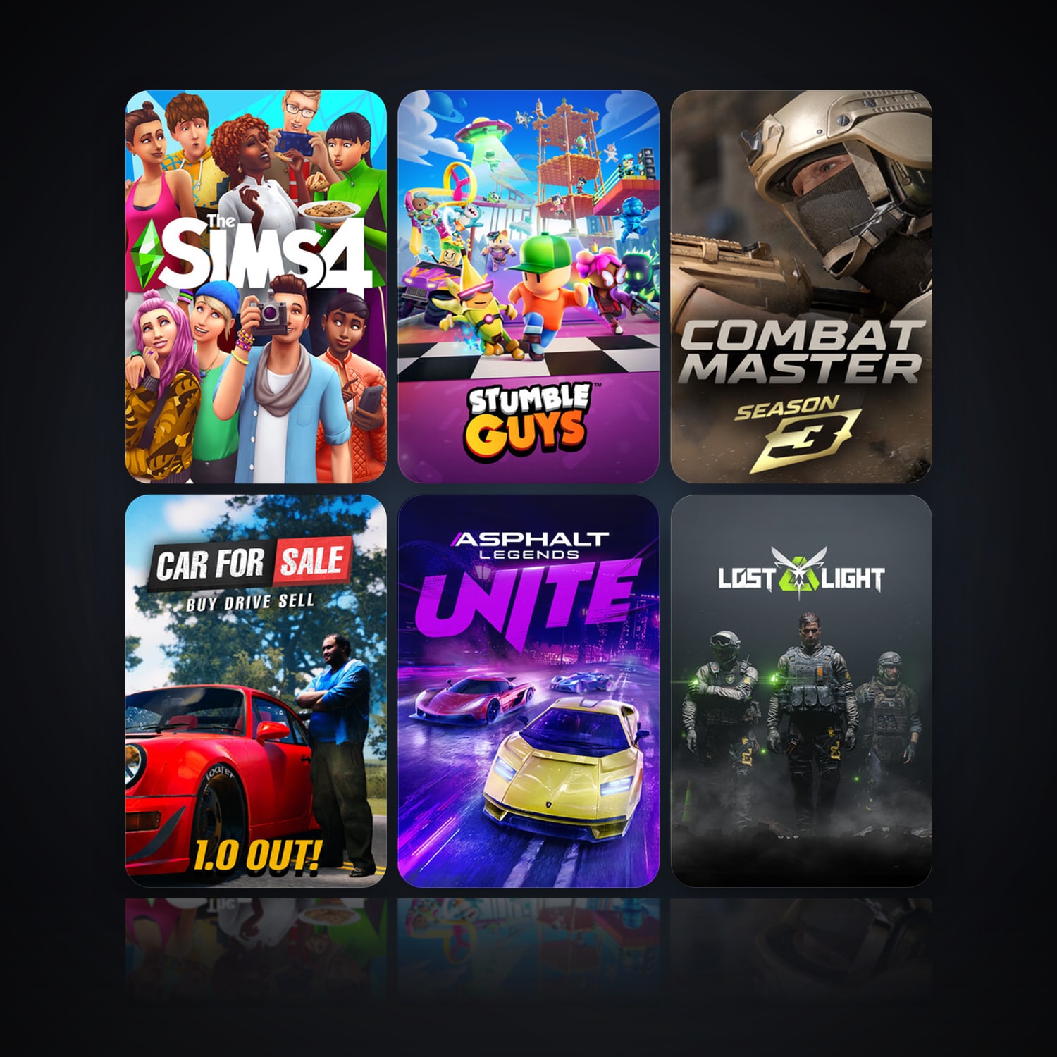 The Sims 4 & Stumble Guys | 28 Games | Clean — HabibiAccounts
