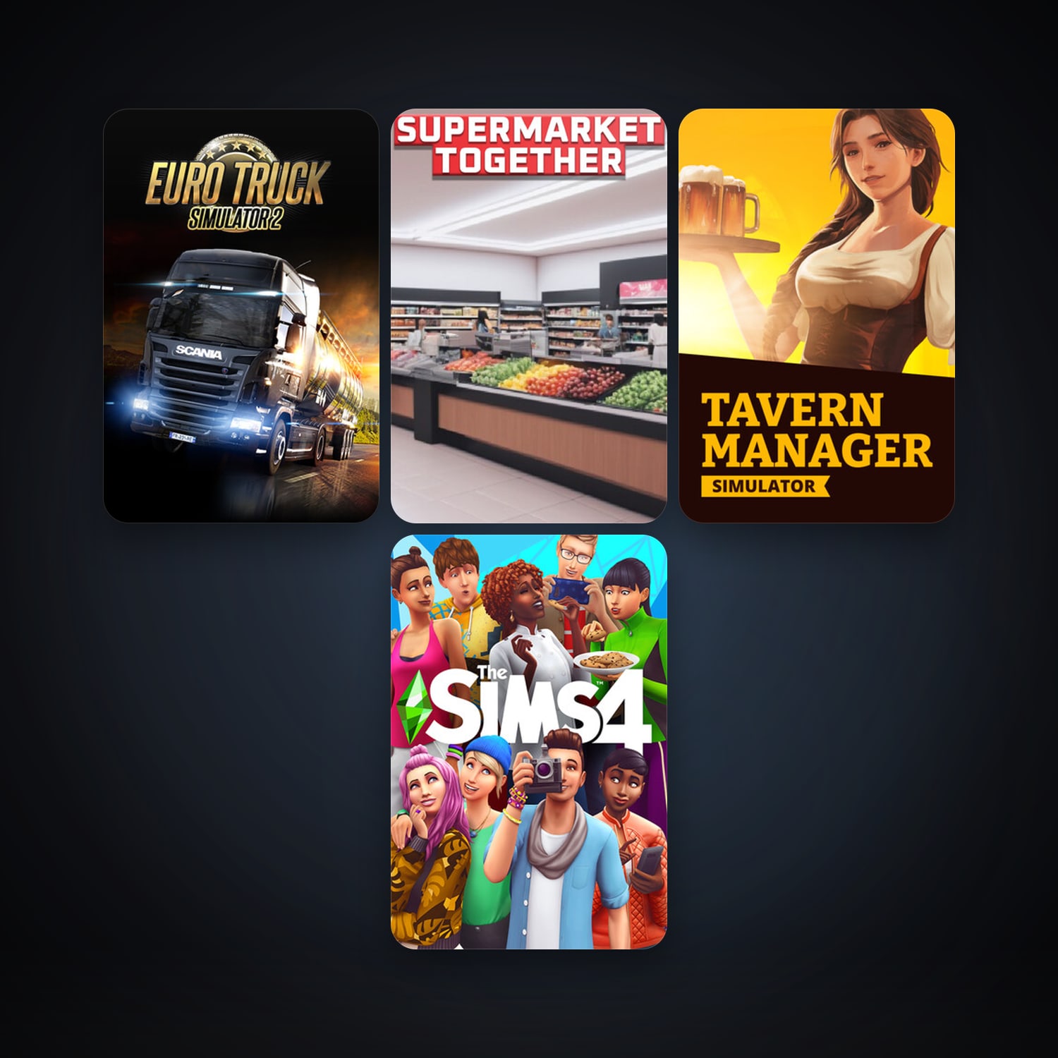 POSTAL 2 + Euro Truck Simulator 2, 7 games, clean — HabibiAccounts