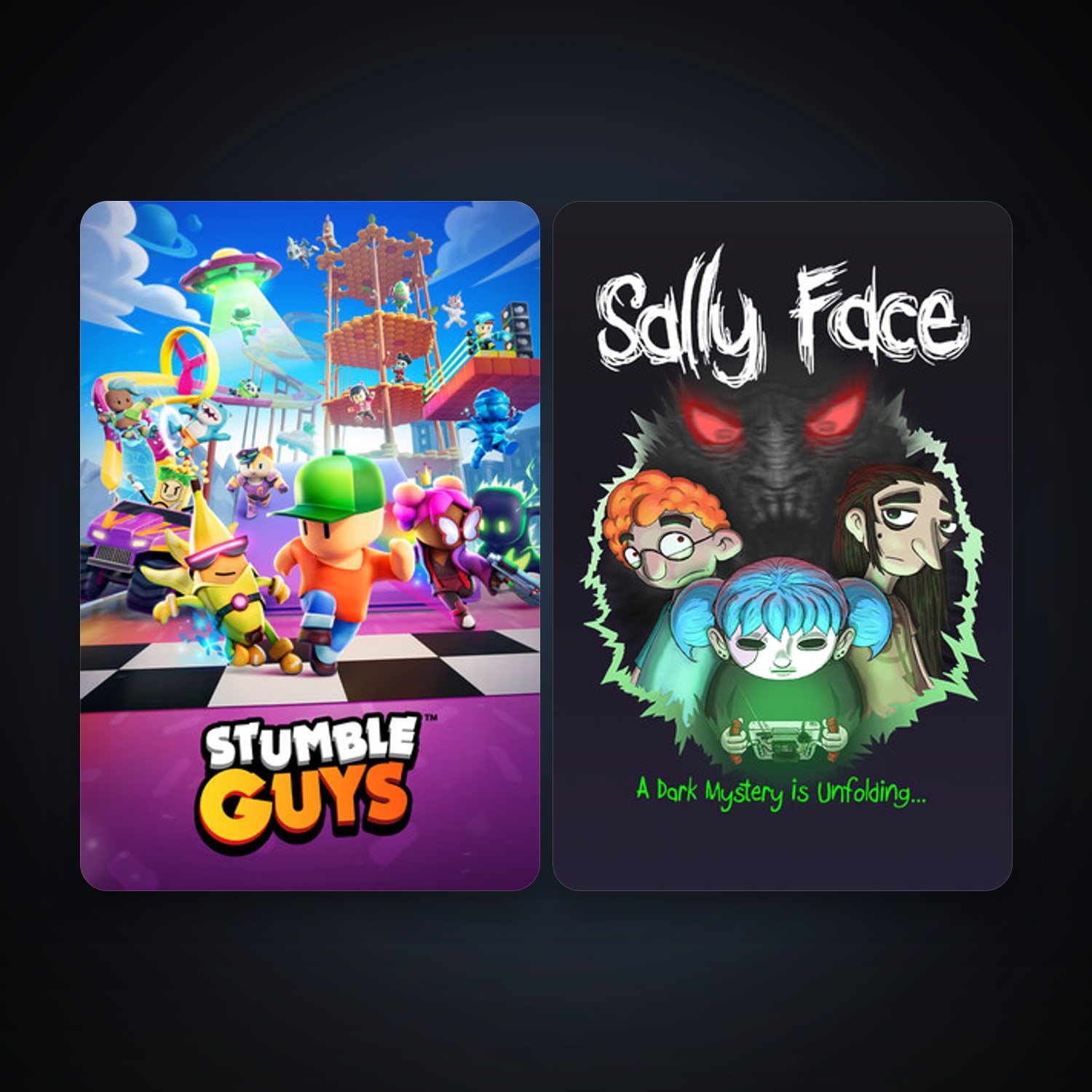 Sally Face - Episode One + Stumble Guys, 9 games, clean — HabibiAccounts