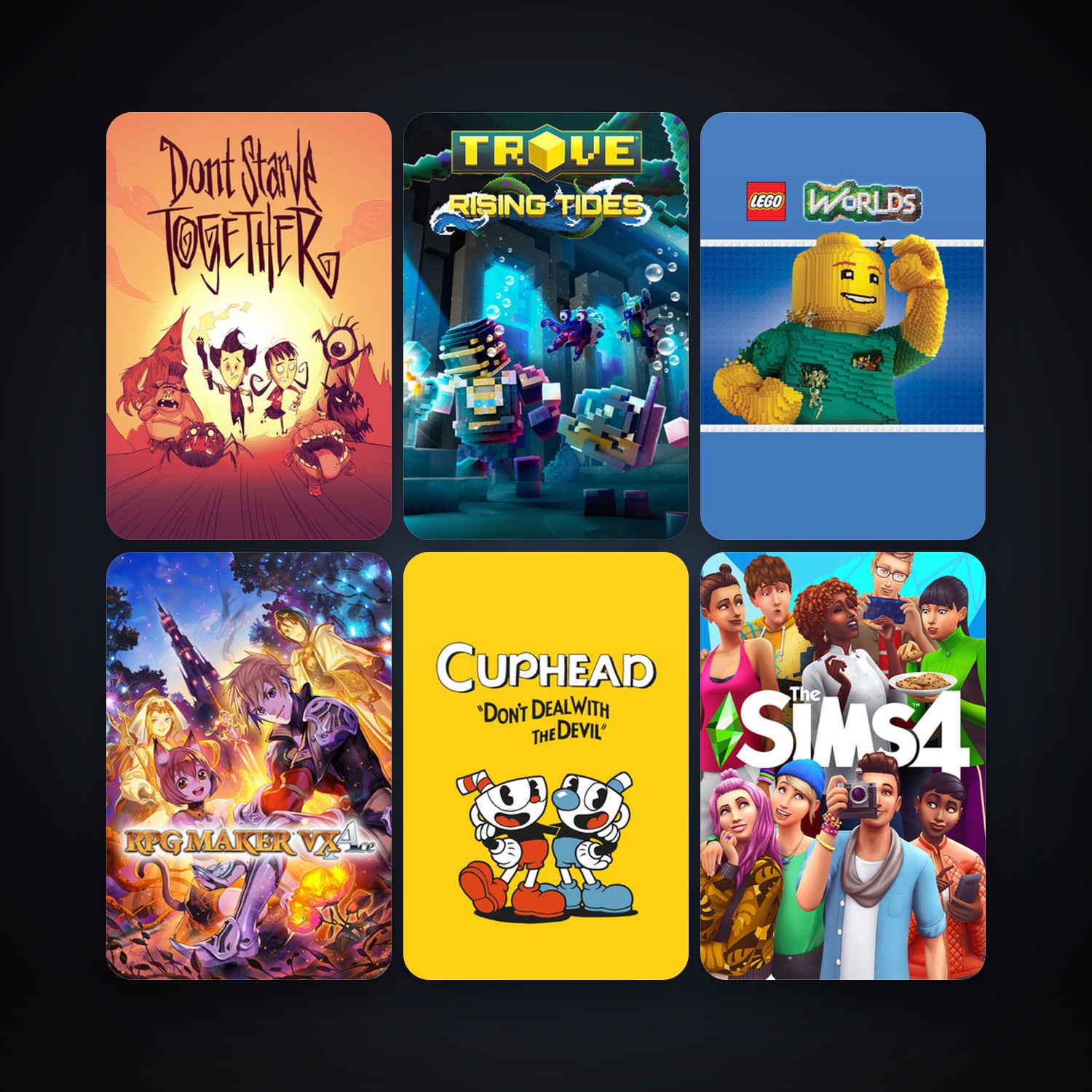Don't Starve Together & Trove | 13 Games | Clean — HabibiAccounts