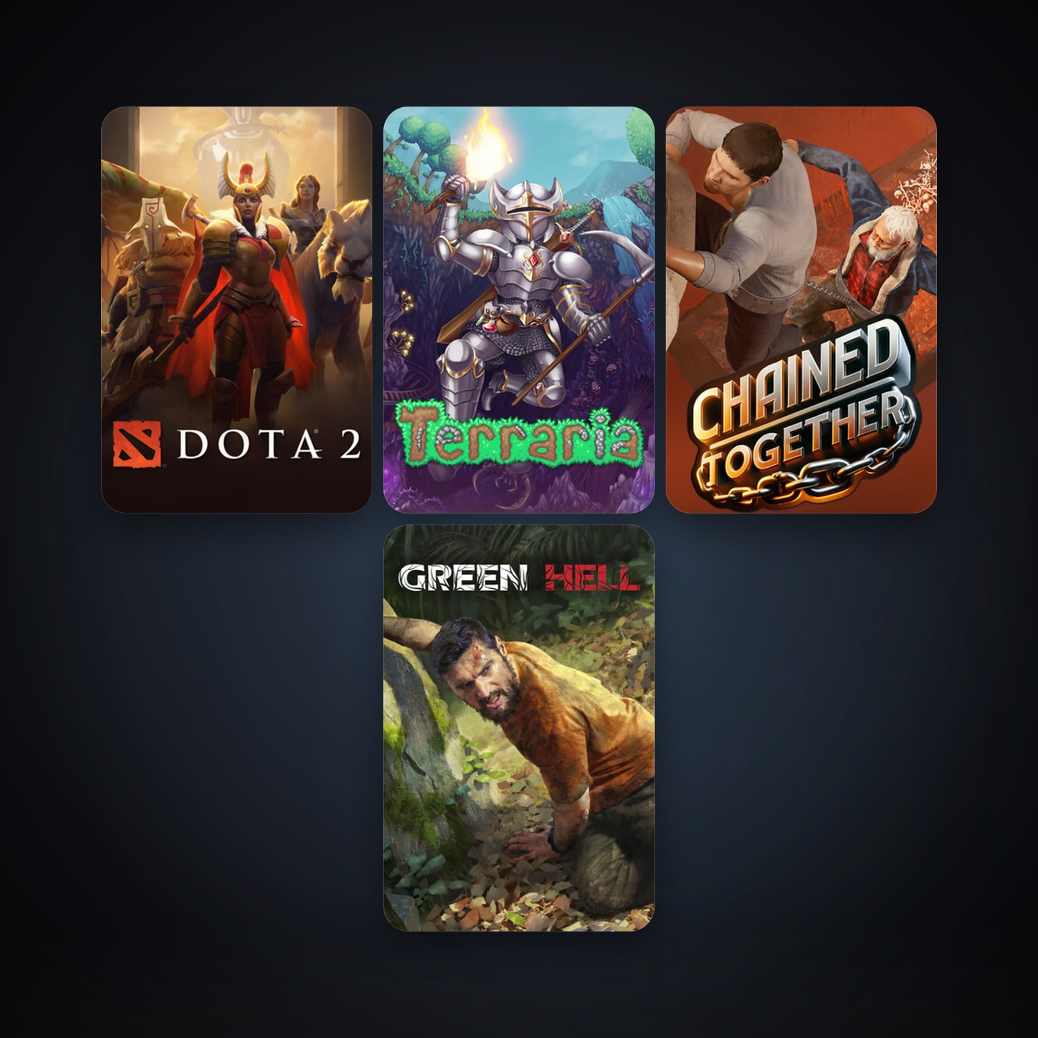 Dota 2 + Terraria, 8 games, clean — HabibiAccounts
