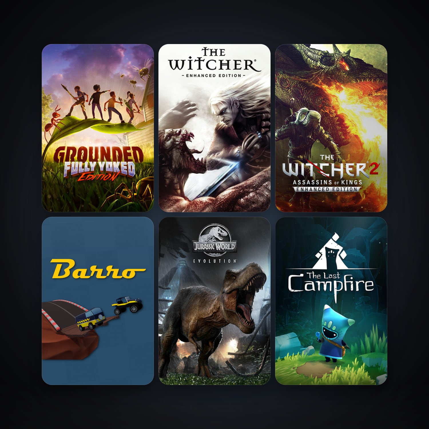 The Witcher: Enhanced Edition Director's Cut + The Witcher 2: Assassins of Kings Enhanced Edition, 7 games, clean — HabibiAccounts
