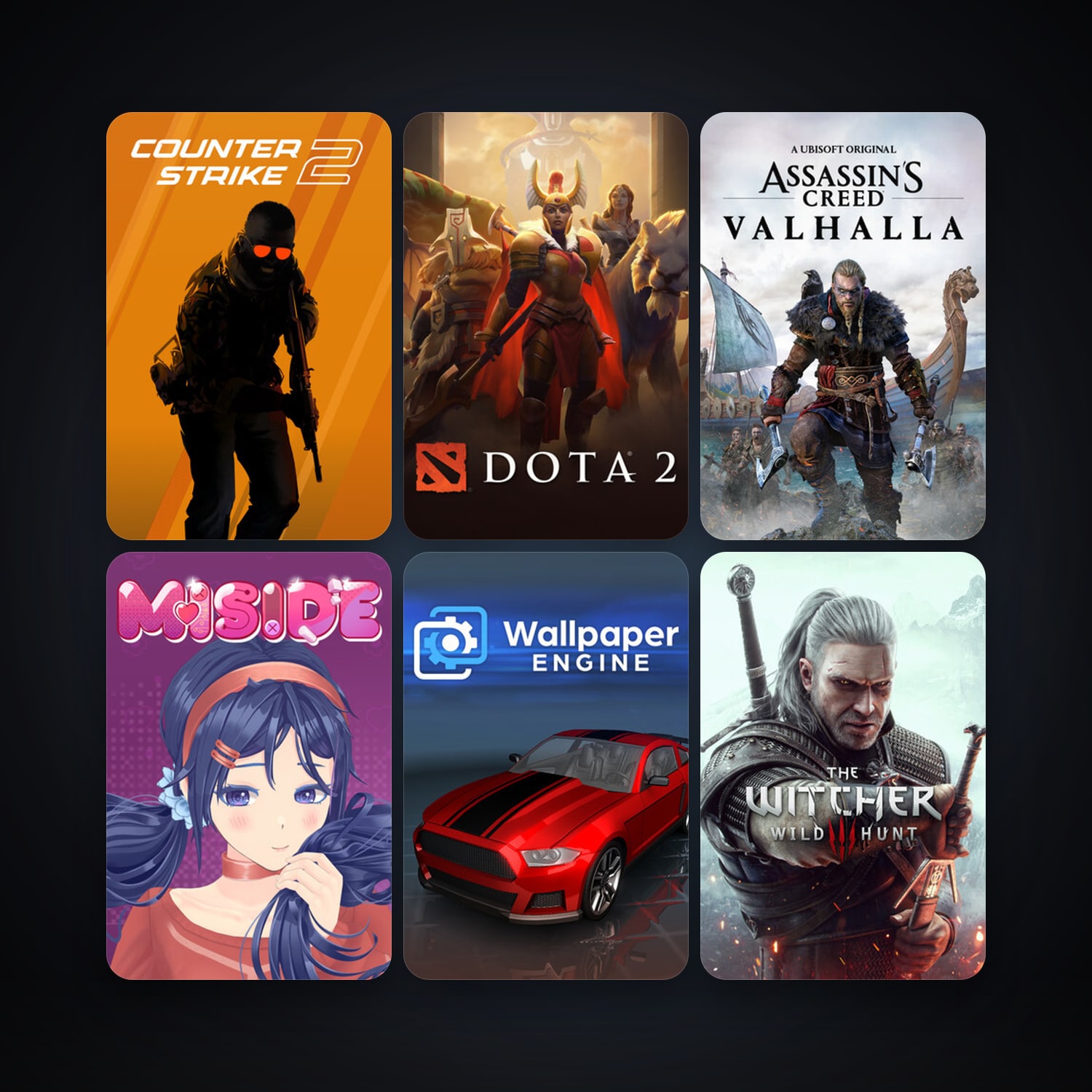 CS2 Prime & Assassin's Creed Valhalla | 36 Games | Clean — HabibiAccounts