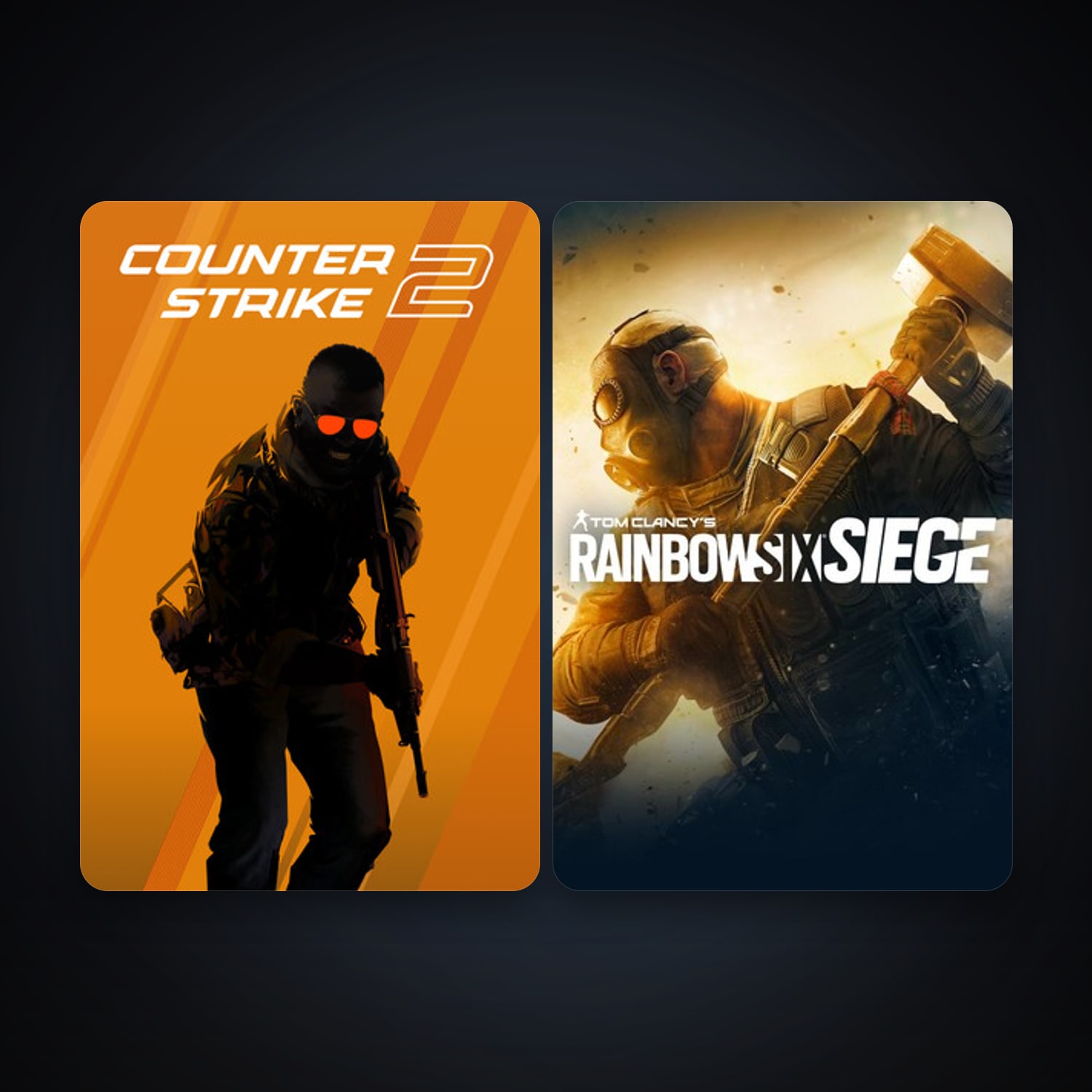 CS2 Prime & Tom Clancy's Rainbow Six Siege — HabibiAccounts