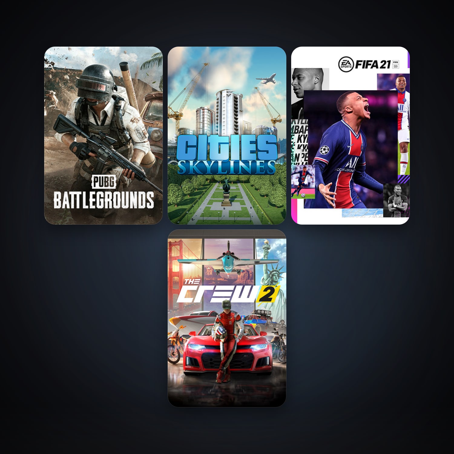 Cities: Skylines + FOR HONOR, 7 games, clean — HabibiAccounts
