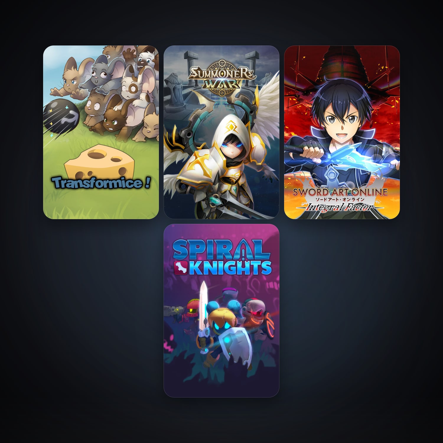 Spiral Knights + Transformice, 10 games, clean — HabibiAccounts