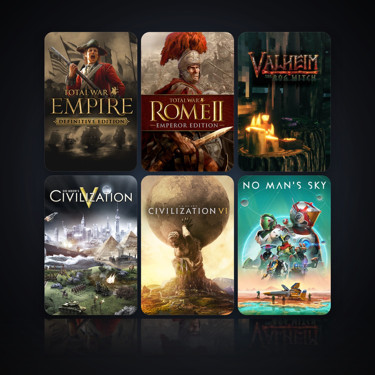 Empire: Total War & Total War: ROME II - Emperor Edition | Level 10 | 29 Games | Clean — HabibiAccounts