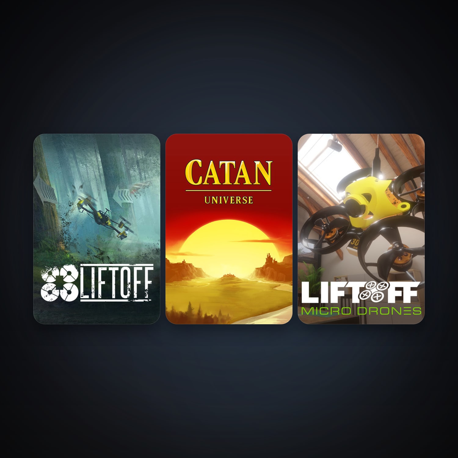 Free CS2 (No Prime) + Liftoff: FPV Drone Racing, 5 games, clean — HabibiAccounts