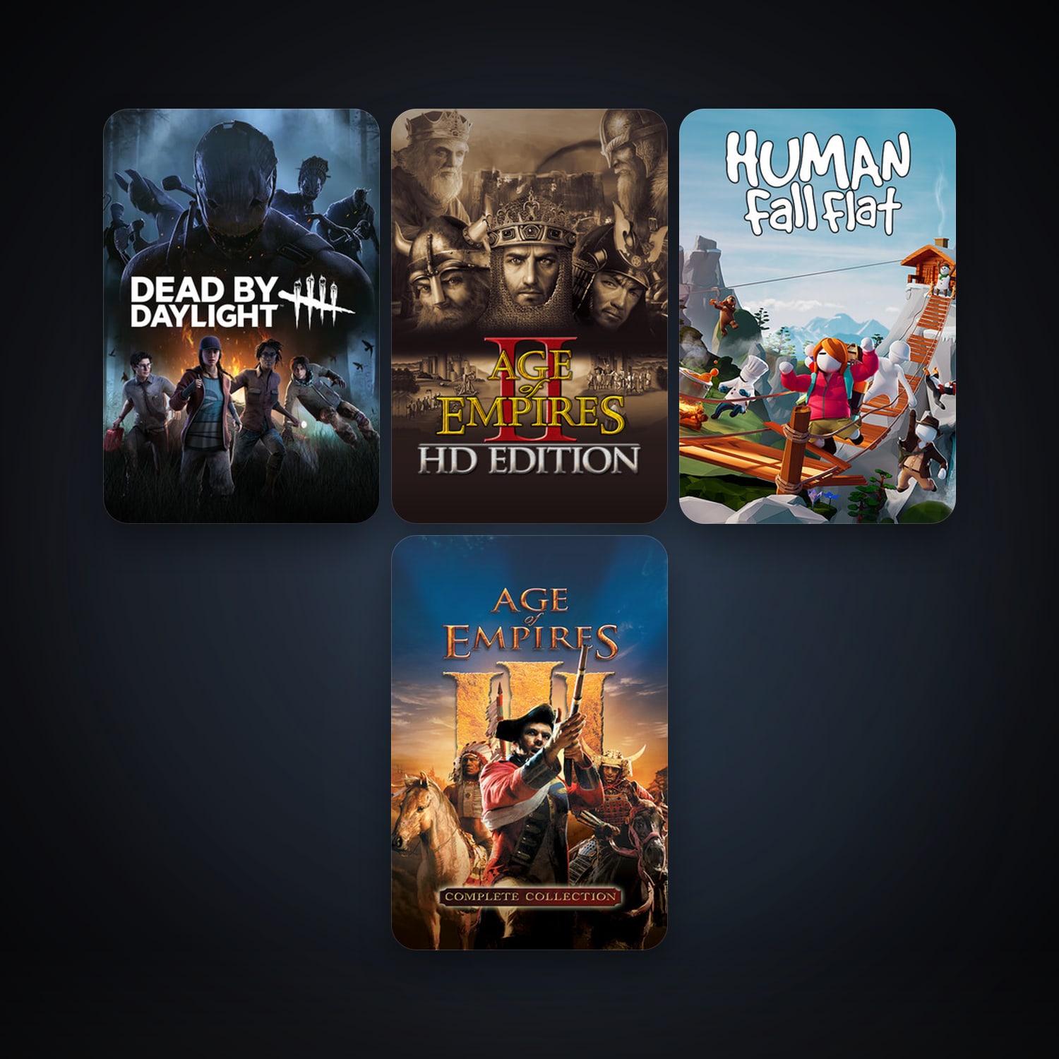 Age of Empires III + Age of Empires II, 5 games, clean — HabibiAccounts