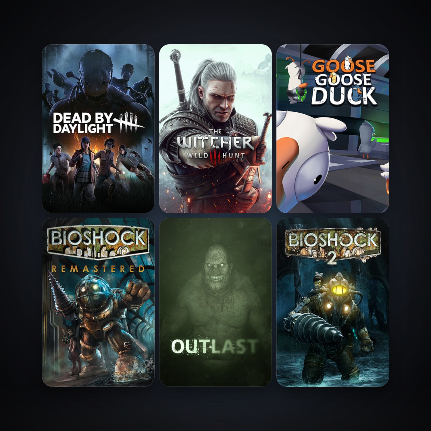 BioShock 2 + BioShock Infinite, 15 games, clean — HabibiAccounts