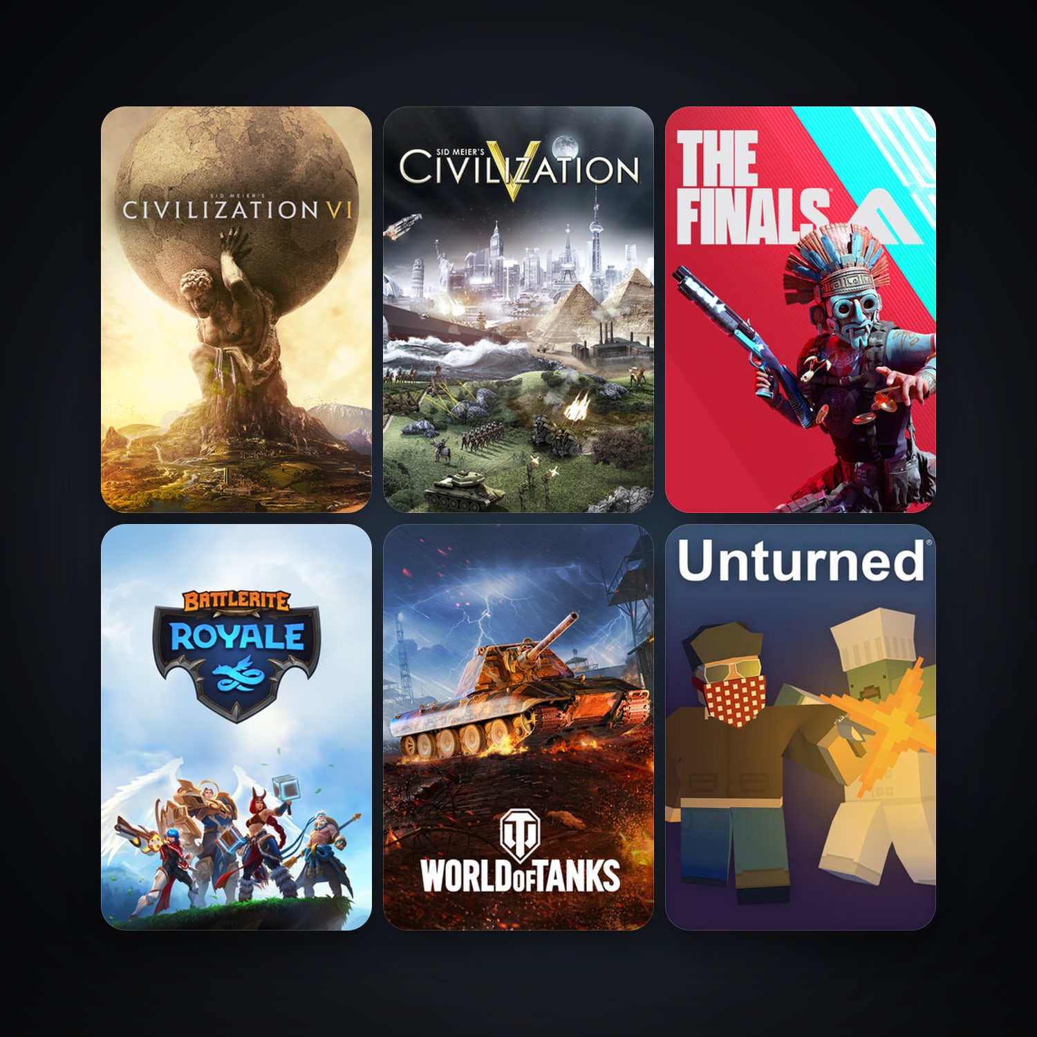 Free CS2 (No Prime) + Sid Meier's Civilization V, 36 games, clean — HabibiAccounts