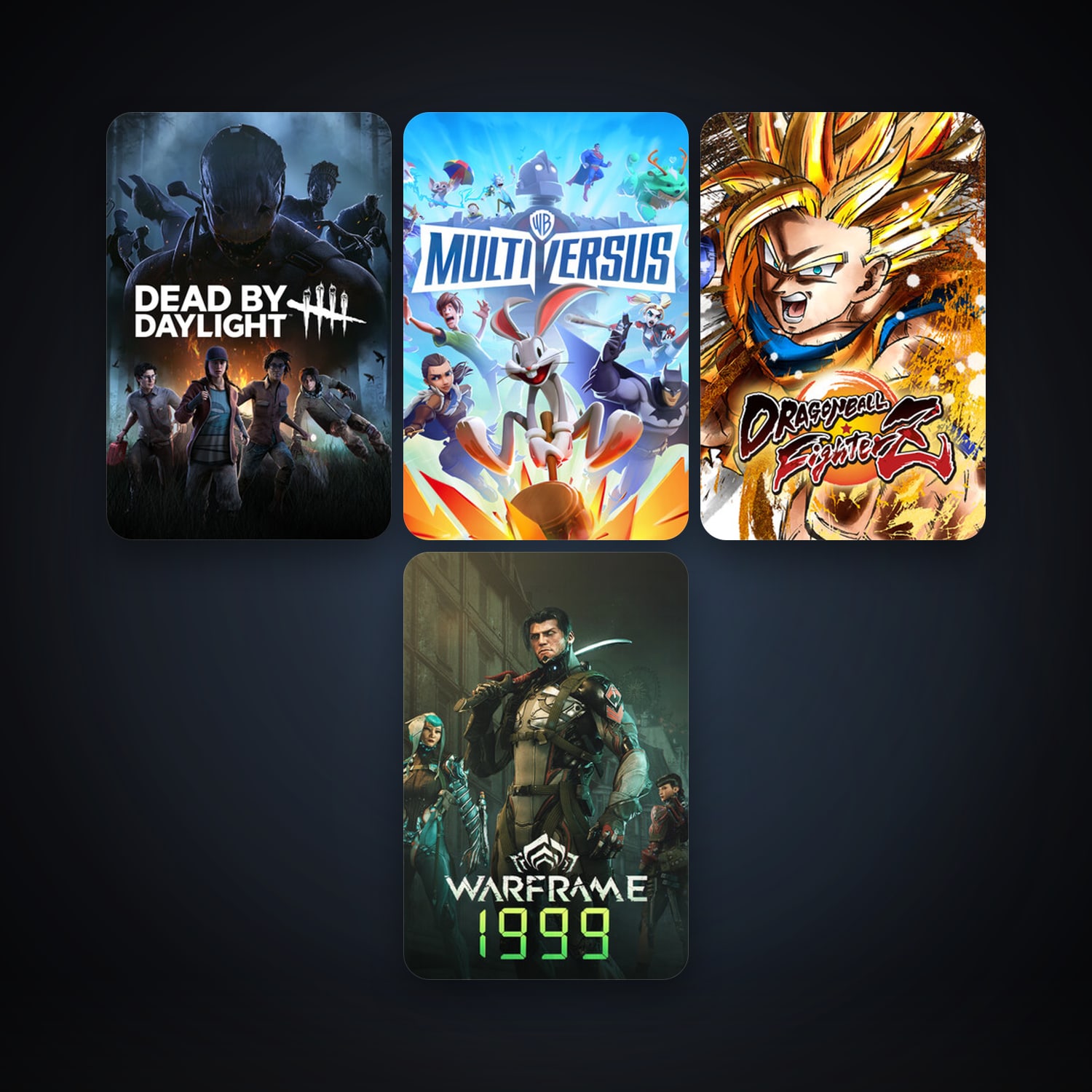 Warframe + Dead by Daylight, 7 games, clean — HabibiAccounts