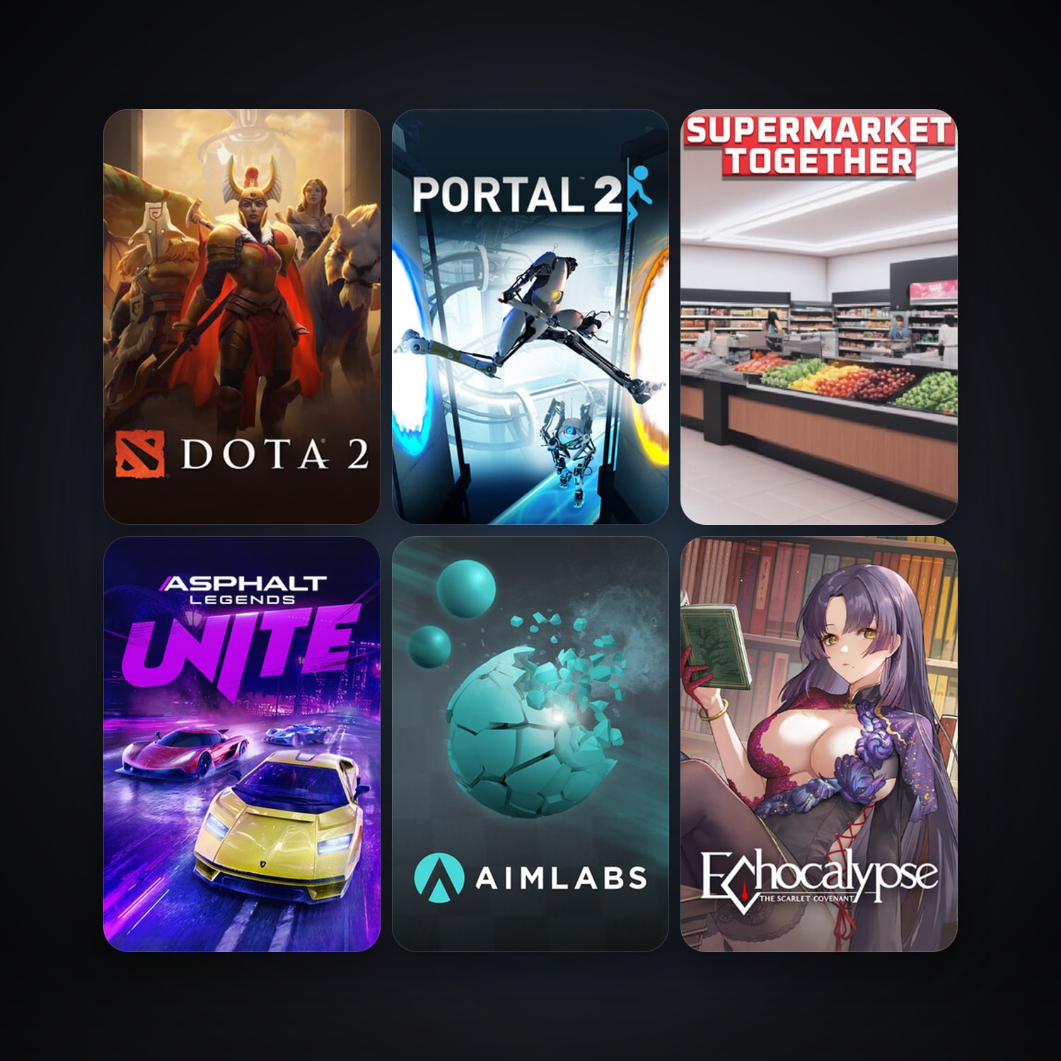 Dota 2 + Portal 2, 15 games, clean — HabibiAccounts
