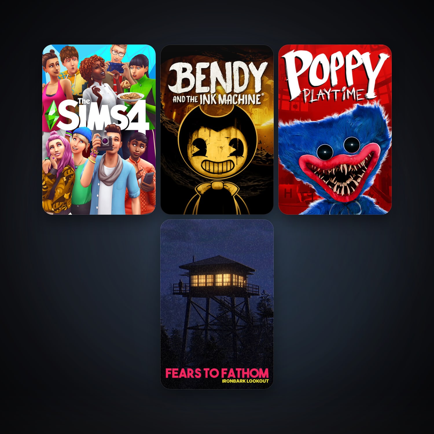 Bendy and the Ink Machine + Bendy and the Dark Revival, 15 games, clean — HabibiAccounts
