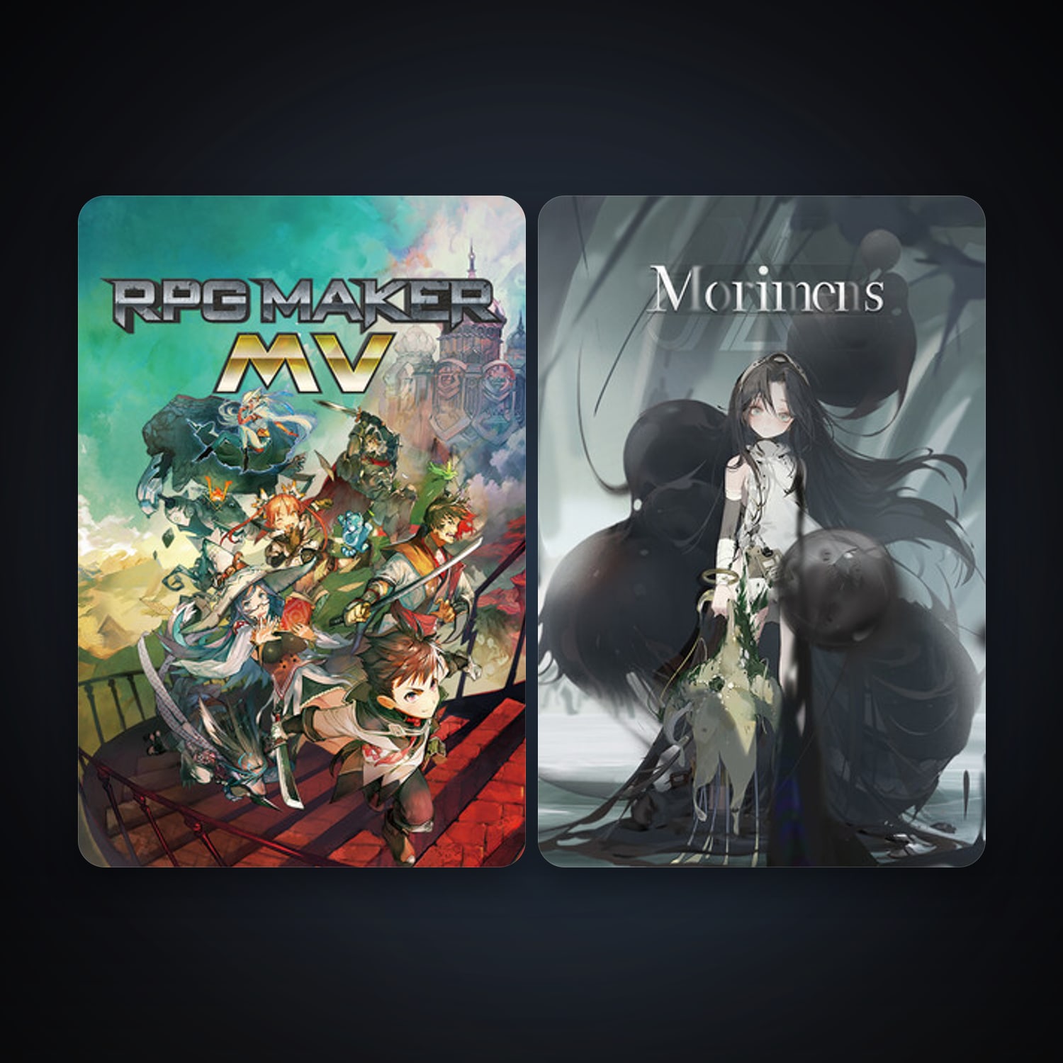 RPG Maker MV + Morimens, 2 games, clean — HabibiAccounts
