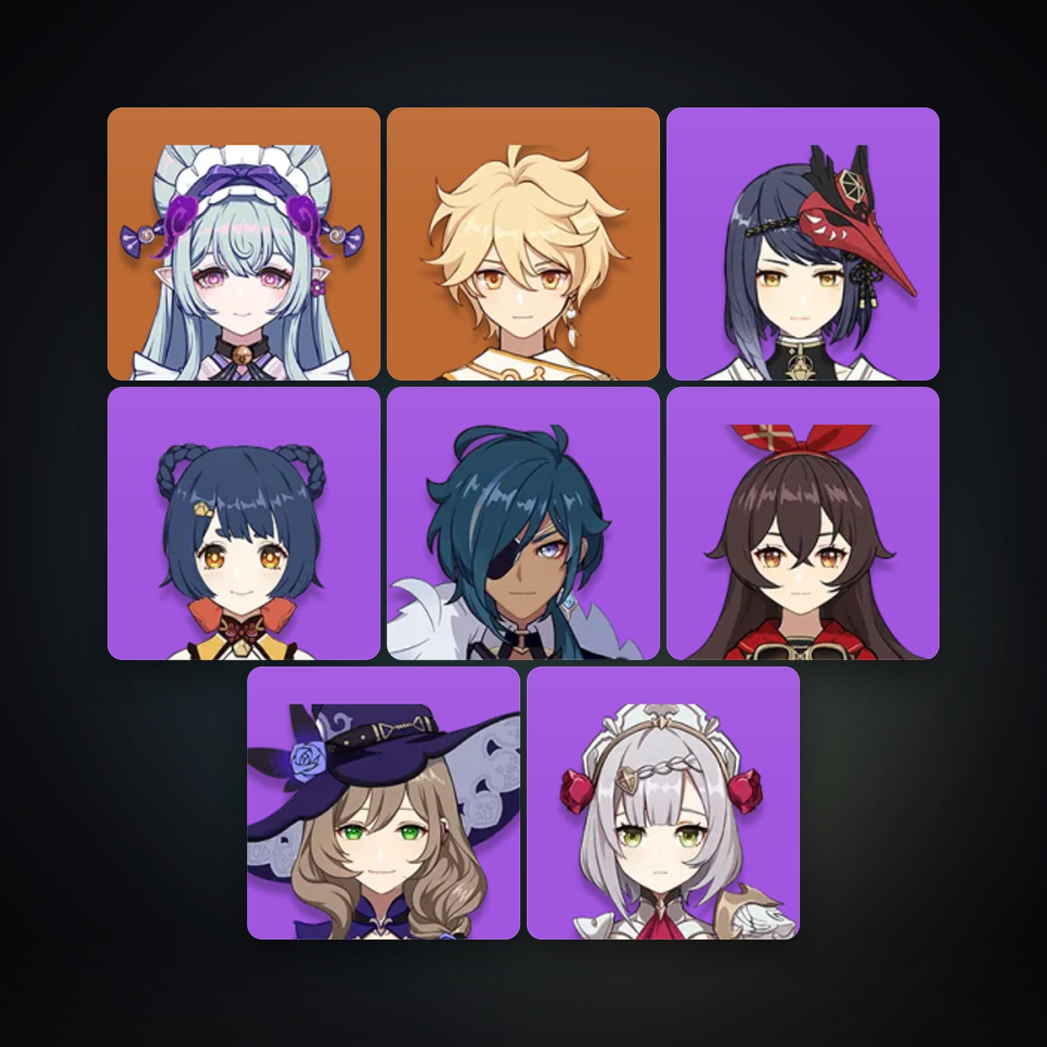 Genshin Impact | AR 16 | 8 Chars | 1× 5★ — HabibiAccounts