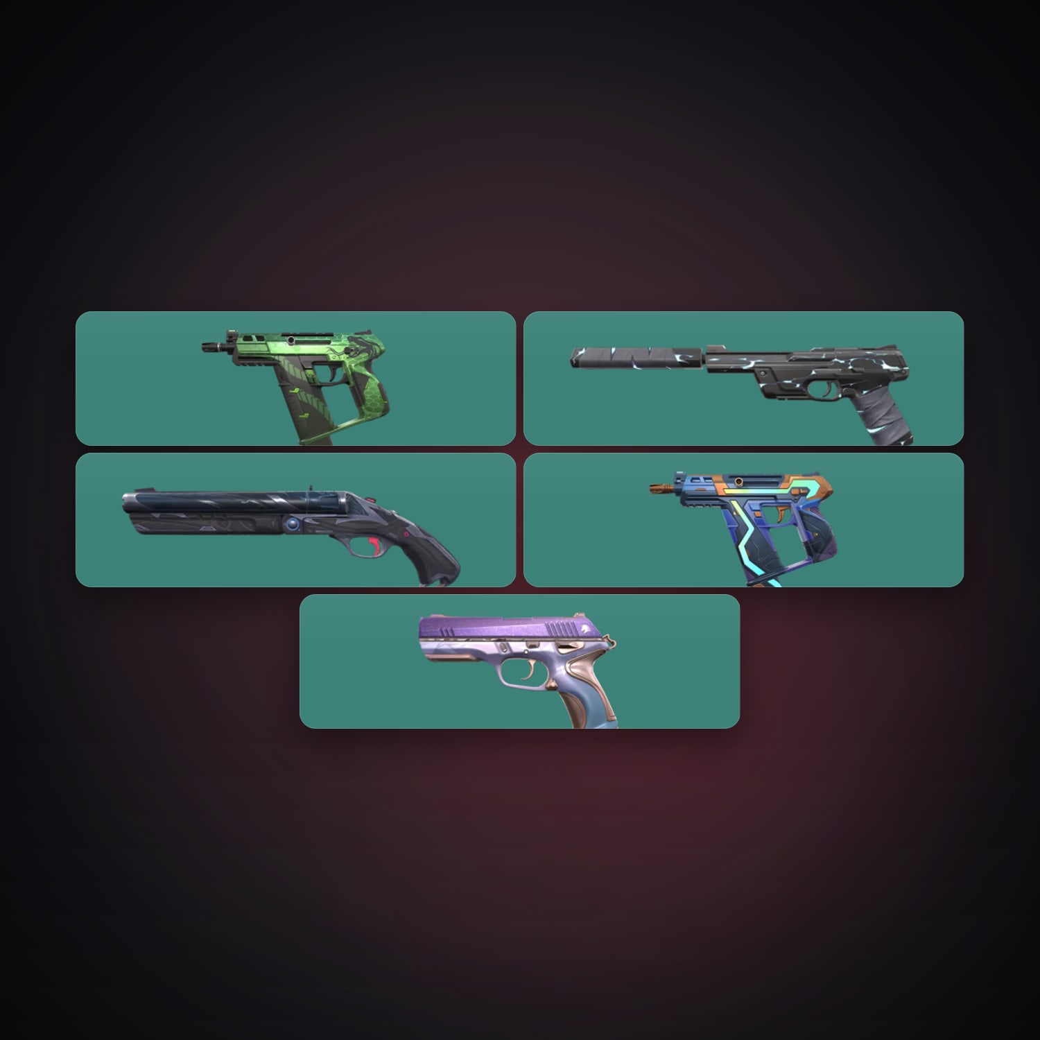 AP Bronze 2 locker — 5 skins, lvl 97 — HabibiAccounts