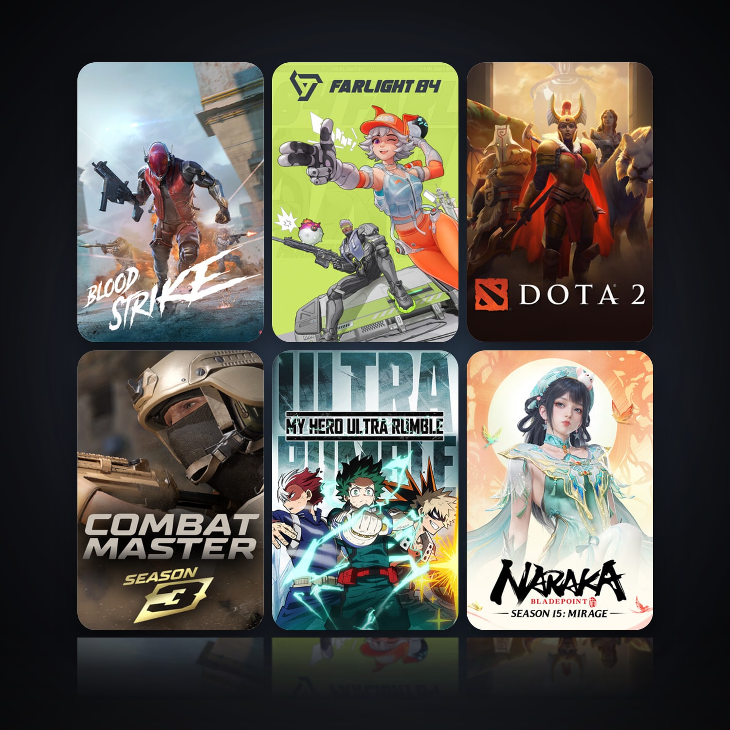 هالحساب ستيم فلين، Dota 2 وNARAKA: BLADEPOINT، 11 لعبة، صامد واضح — HabibiAccounts