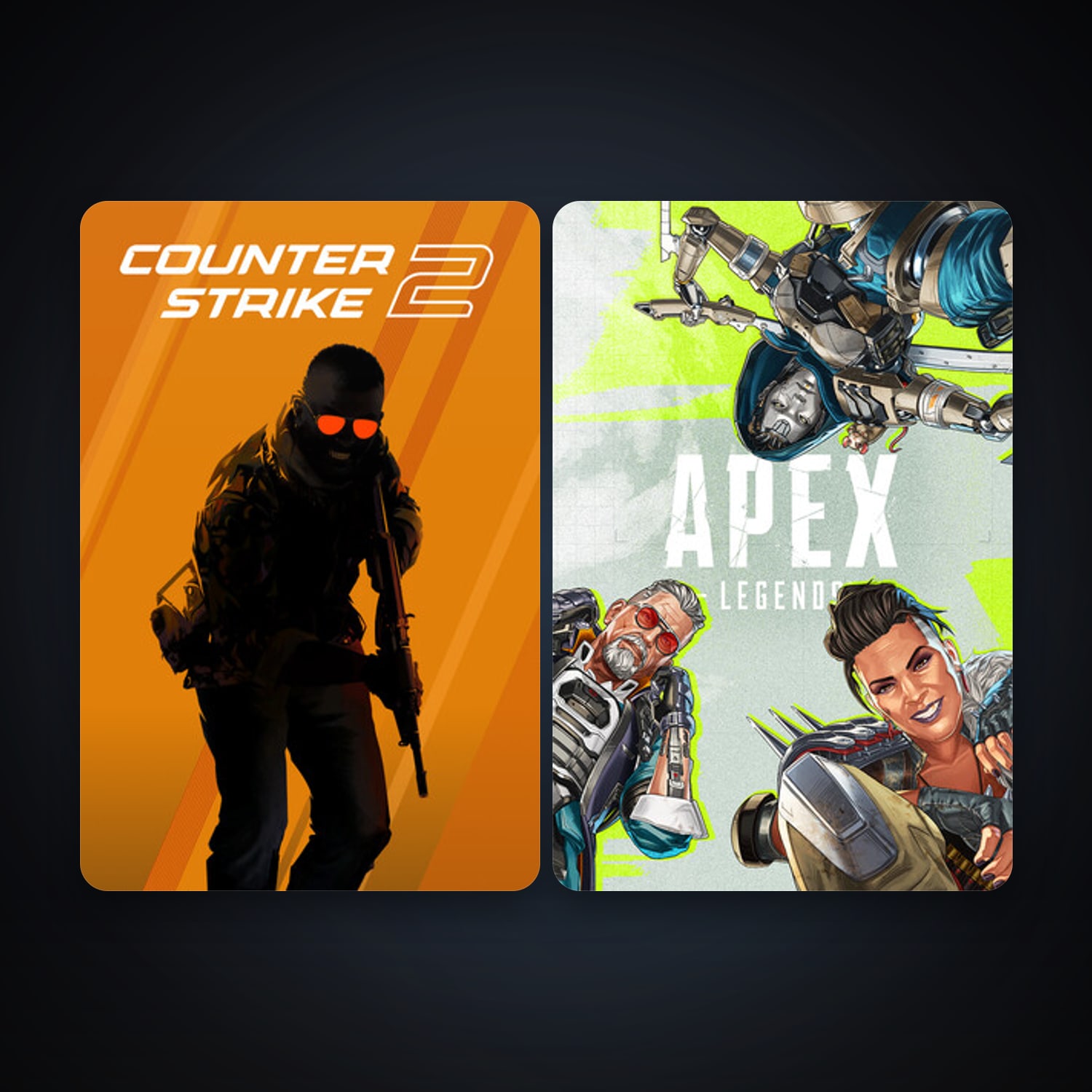 CS2 Prime + Apex Legends, 3 games, clean — HabibiAccounts