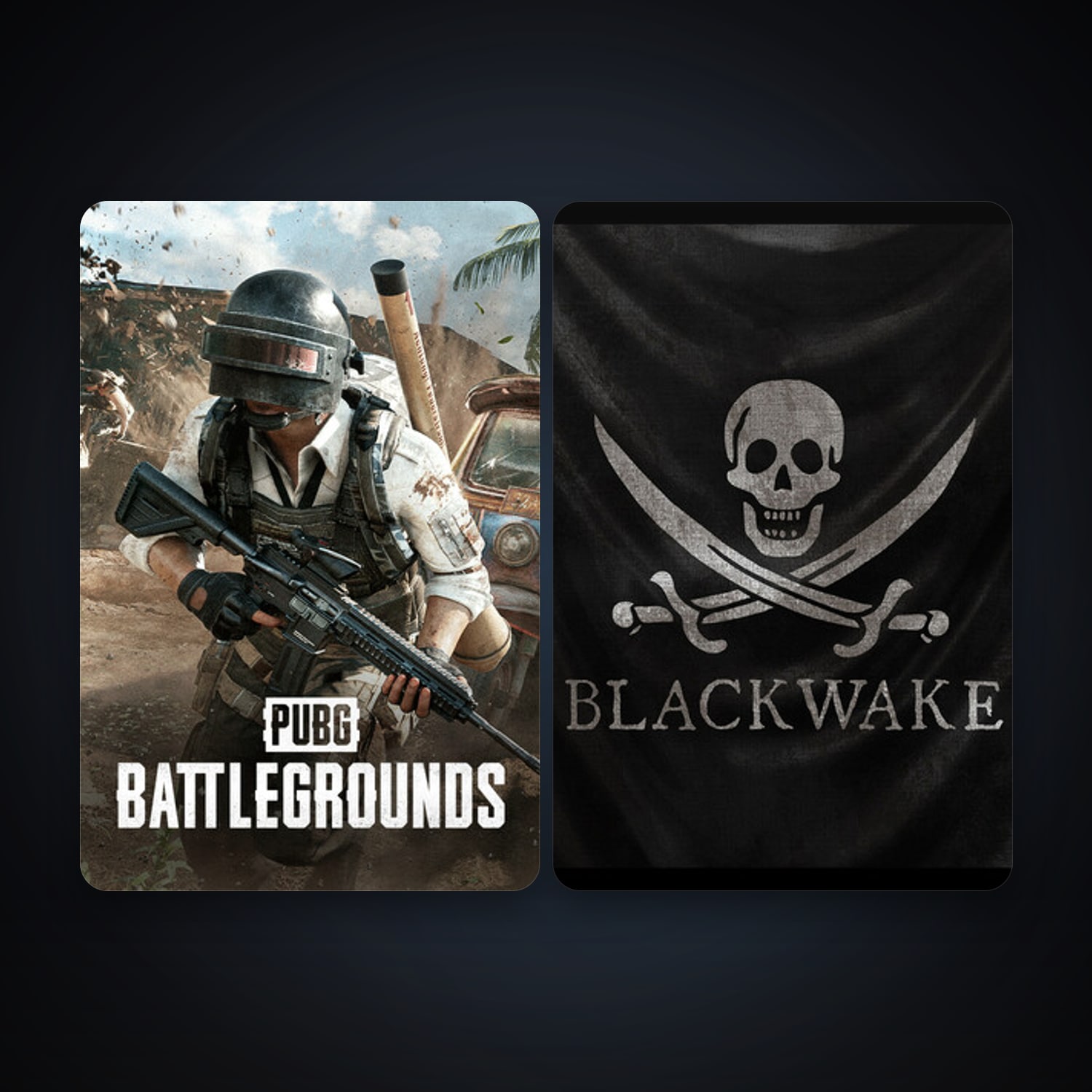 Blackwake + PUBG: BATTLEGROUNDS, 3 games, clean — HabibiAccounts