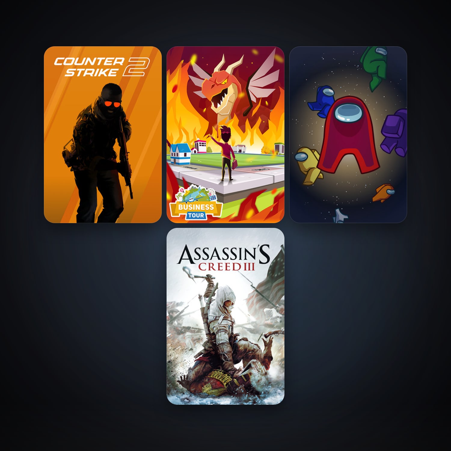 CS2 Prime + Assassin’s Creed III, 7 games, clean — HabibiAccounts