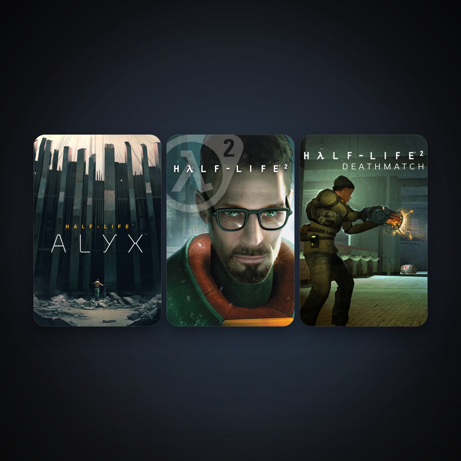Half-Life 2 + Half-Life 2: Deathmatch, 8 games, clean — HabibiAccounts