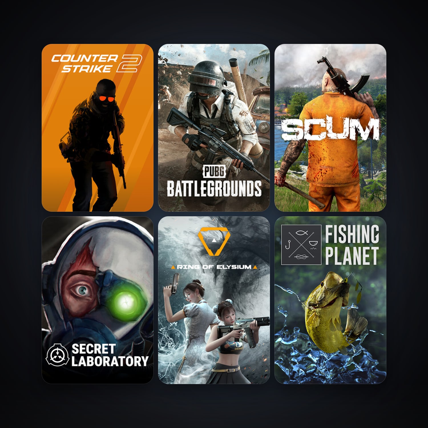 CS2 Prime + Fishing Planet, 22 games, clean — HabibiAccounts
