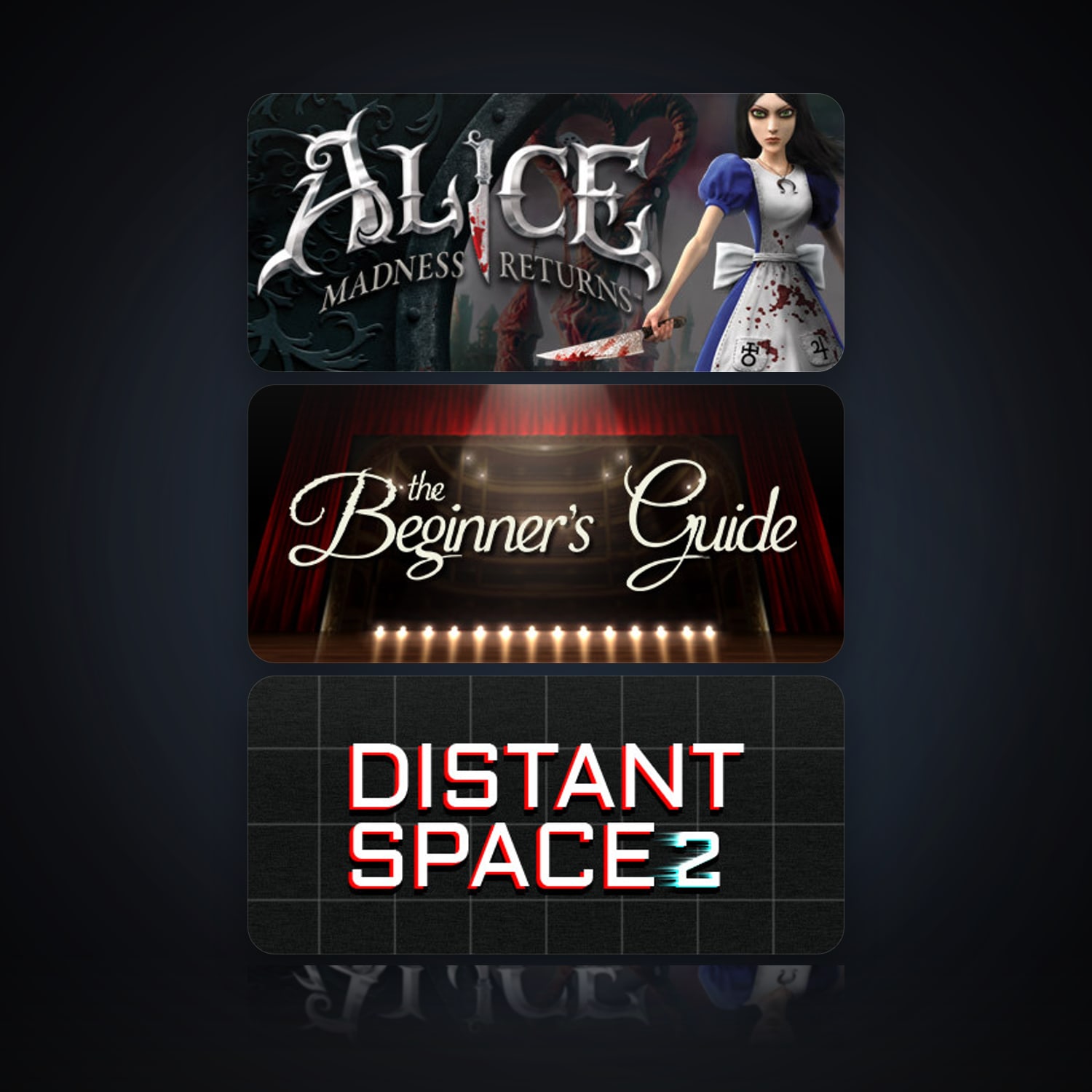 Alice: Madness Returns & The Beginner's Guide | 12 Games | Clean — HabibiAccounts