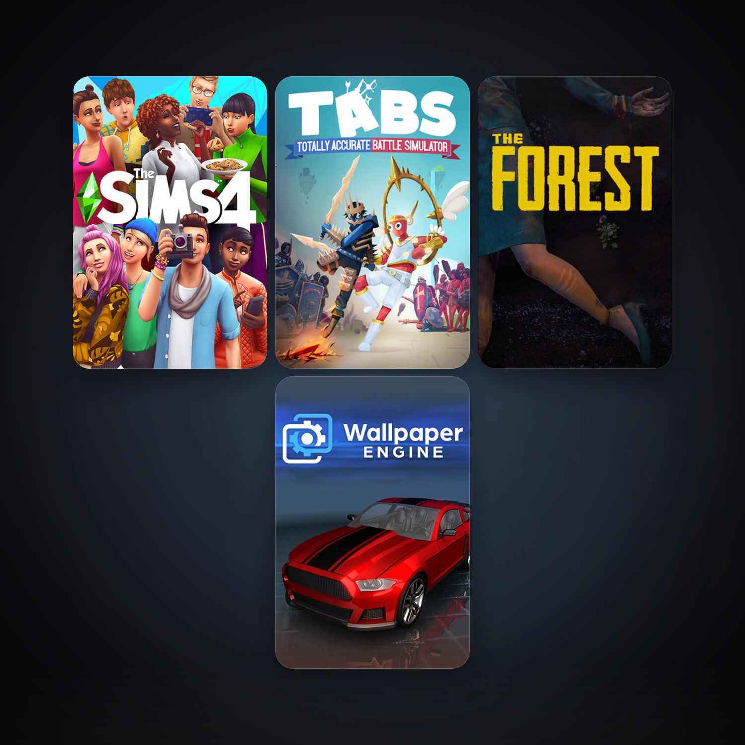 The Forest + Business Tour - Board Game with Online Multiplayer, 9 games, clean — HabibiAccounts