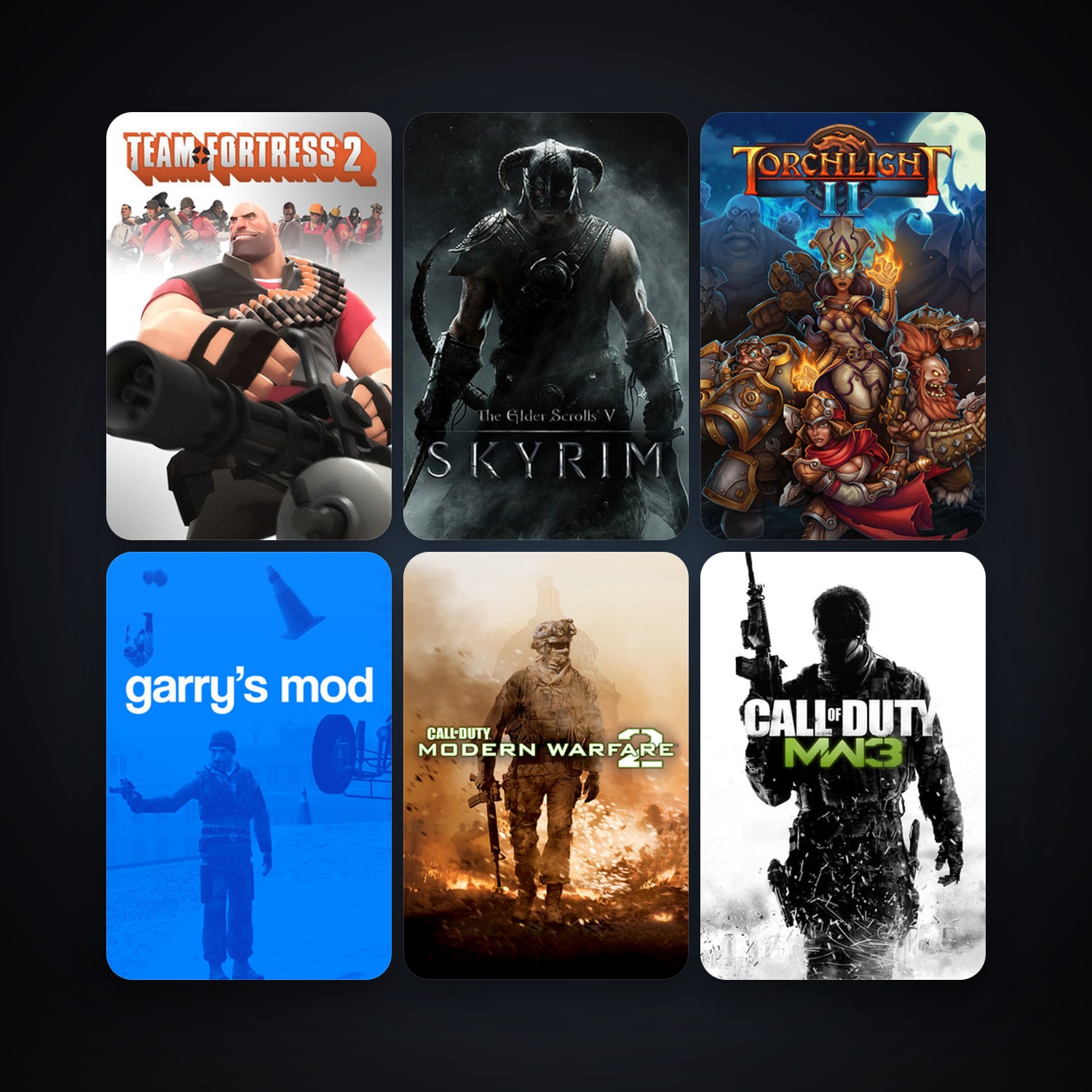Half-Life 2 + Team Fortress 2, 24 games, Steam 10, clean — HabibiAccounts
