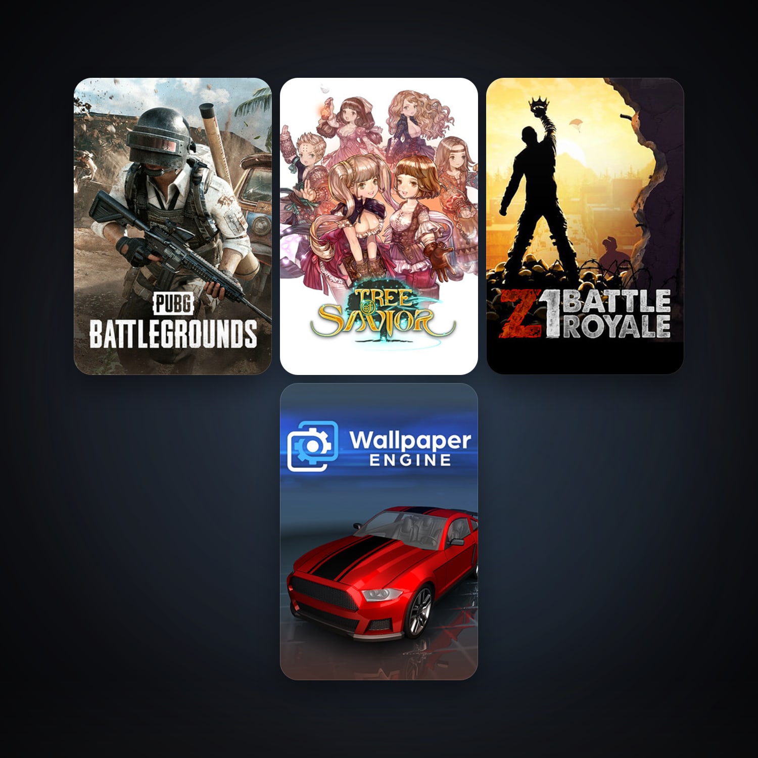 Tree of Savior + Wallpaper Engine, 6 games, clean — HabibiAccounts