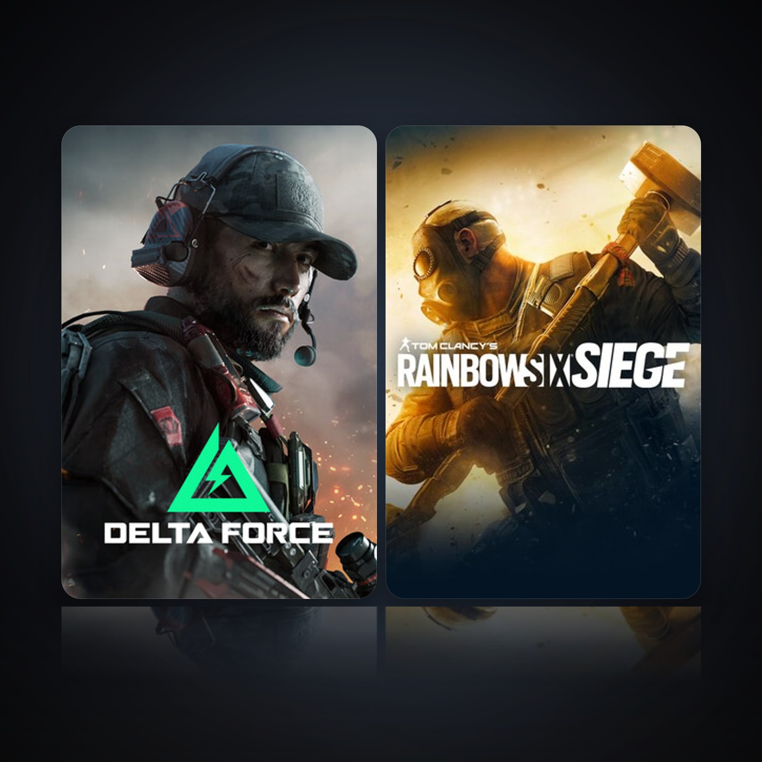 هالحساب ستيم فلين، Tom Clancy's Rainbow Six Siege وDelta Force: Hawk Ops، 3 لعبة، صامد واضح — HabibiAccounts