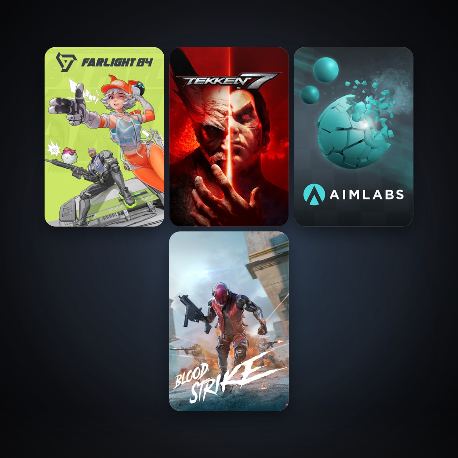 TEKKEN 7 + Aimlabs, 5 games, clean — HabibiAccounts
