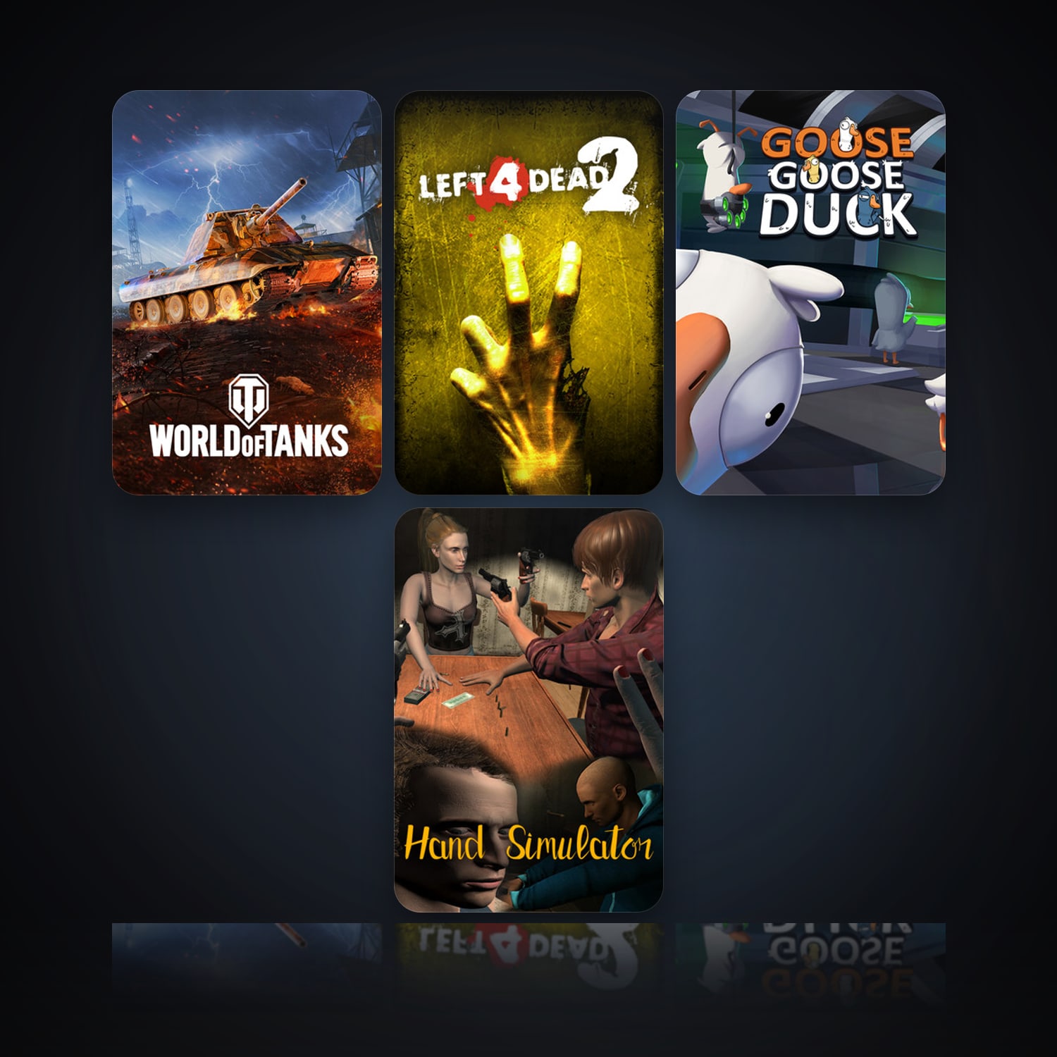هالحساب ستيم فلين، Left 4 Dead 2 وEuro Truck Simulator 2، 11 لعبة، صامد واضح — HabibiAccounts