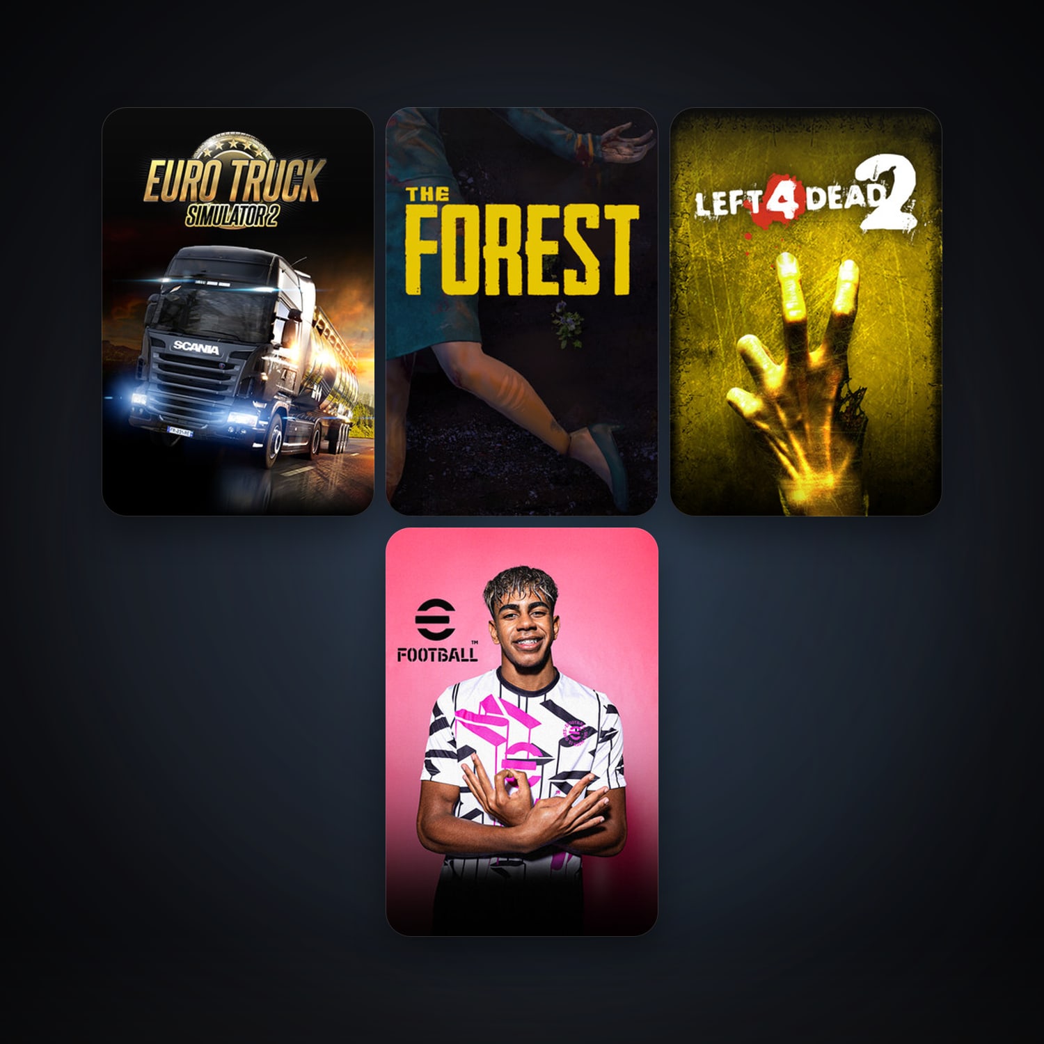 Left 4 Dead 2 + Free CS2 (No Prime), 10 games, clean — HabibiAccounts