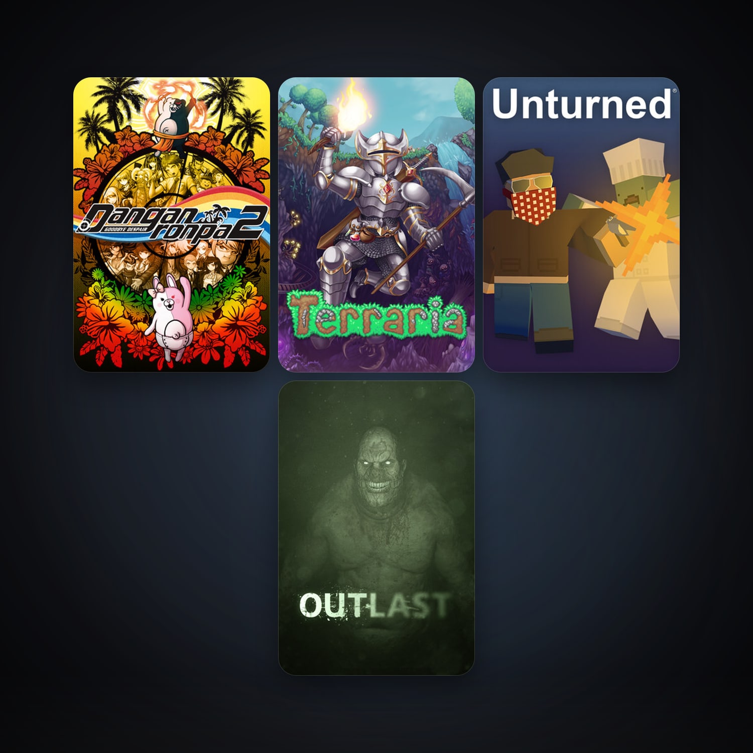 Terraria + Outlast, 7 games, clean — HabibiAccounts
