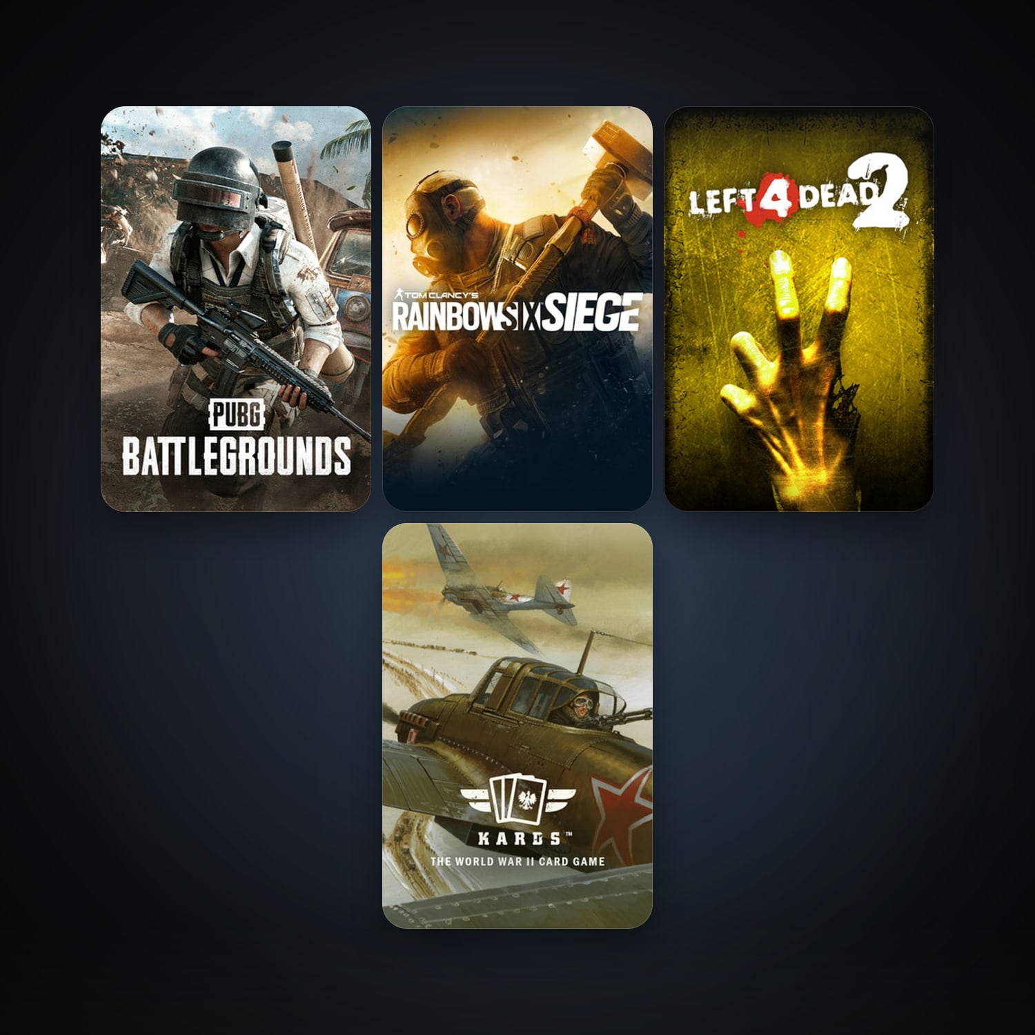 Left 4 Dead 2 + Free CS2 (No Prime), 9 games, clean — HabibiAccounts